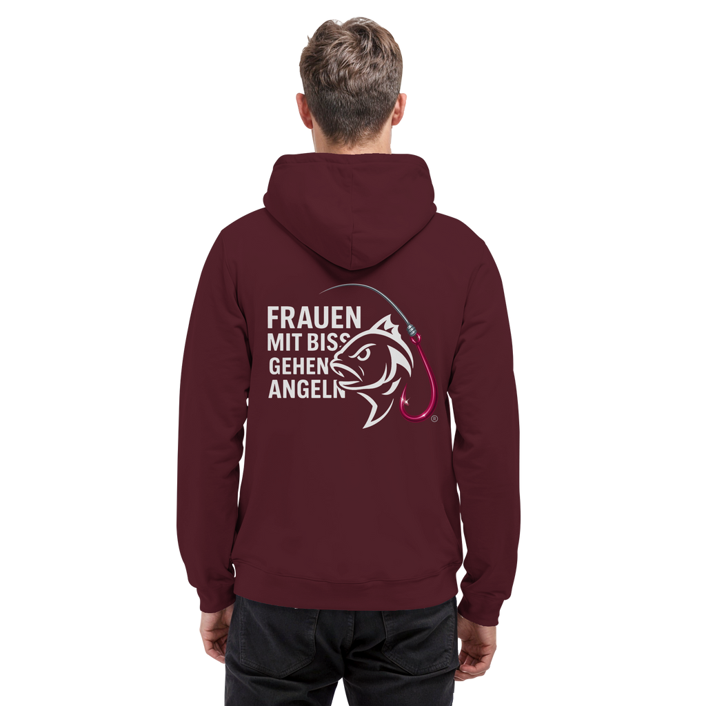 Hoodie für Frauen mit Biss - Basic Unisex Hoodie
