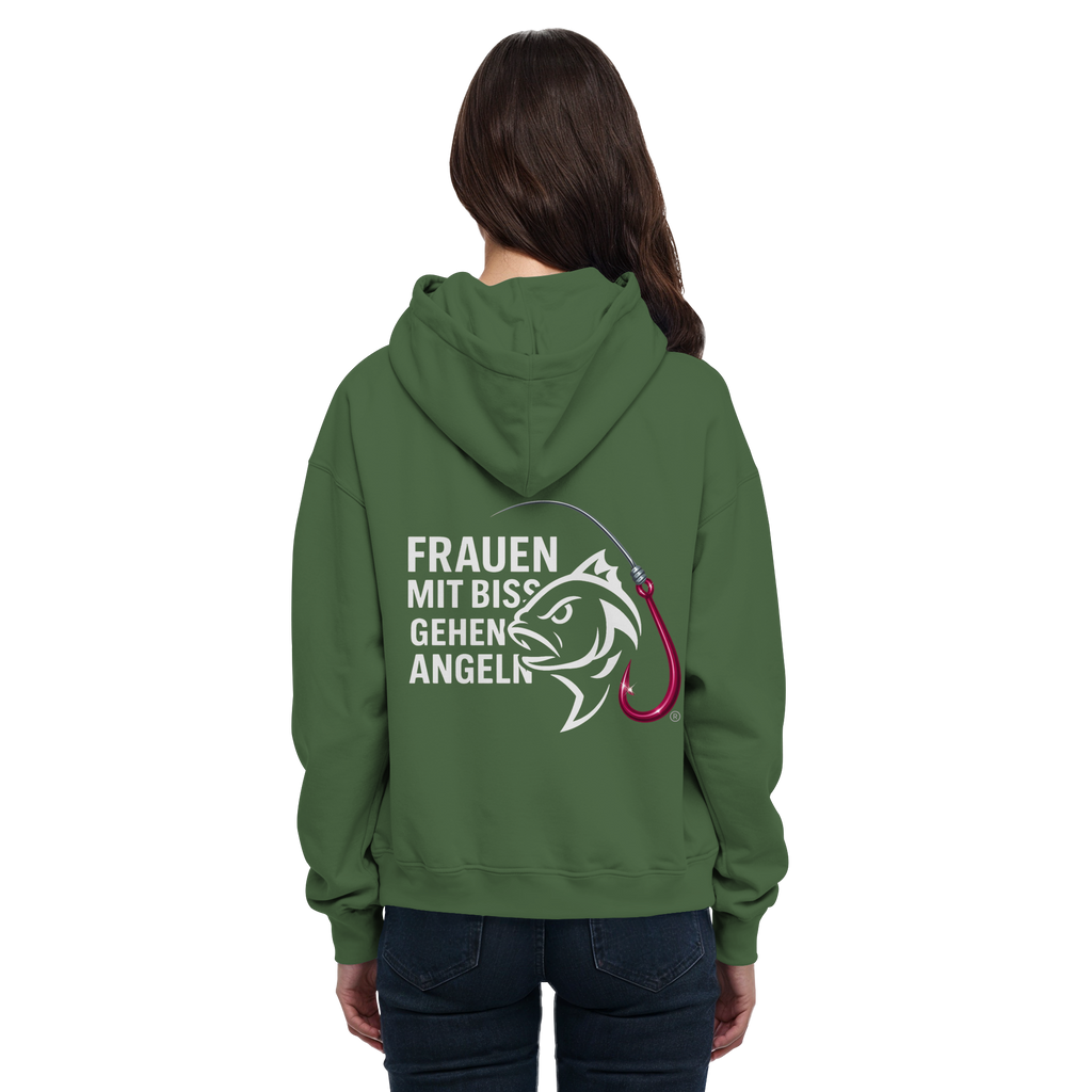 Hoodie für Frauen mit Biss - Basic Unisex Hoodie