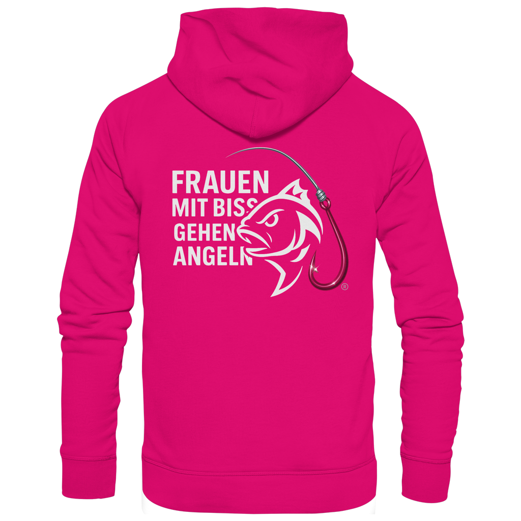 Hoodie für Frauen mit Biss - Basic Unisex Hoodie