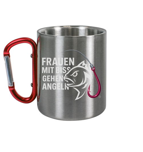 Edelstahl Tasse - perfekt zum mitnehmen - Edelstahl Tasse