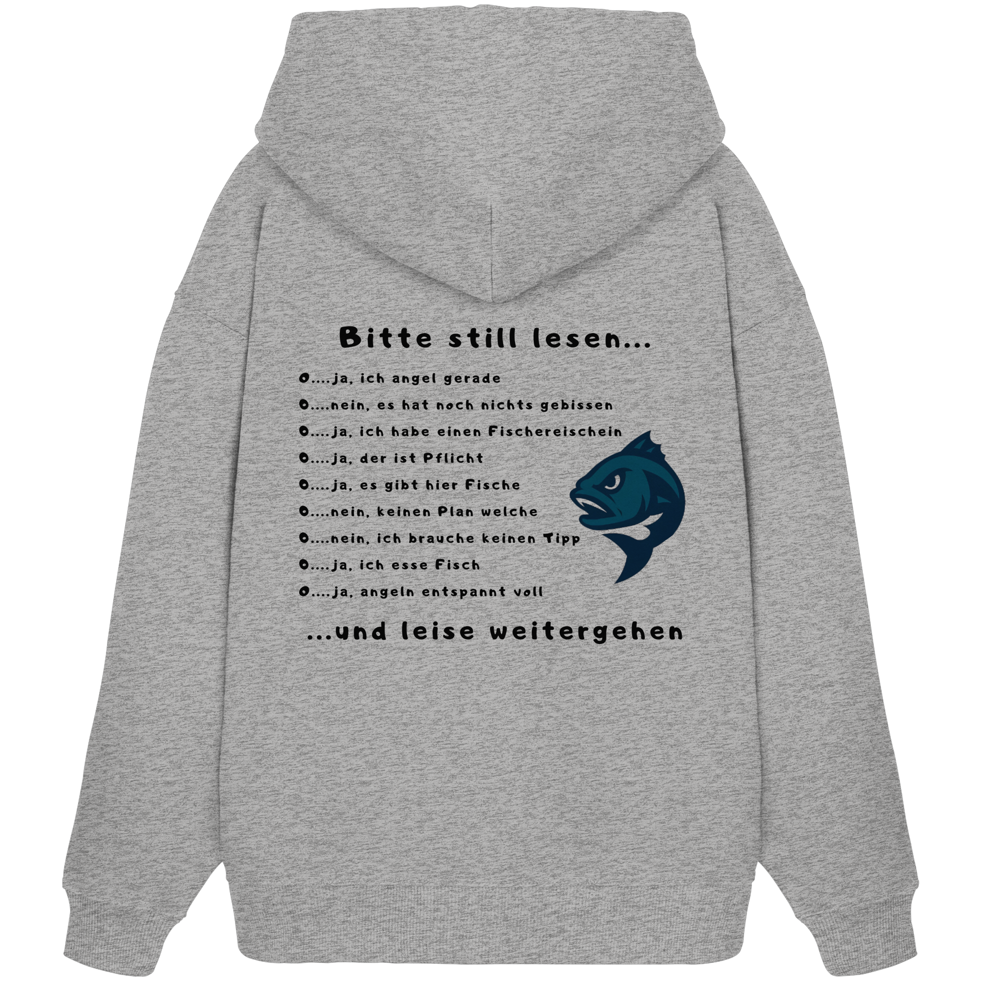Frag nicht so viel.... - Organic Oversize Hoodie