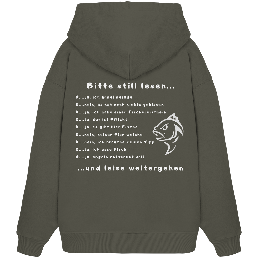 Frag nicht so viel... - Organic Oversize Hoodie
