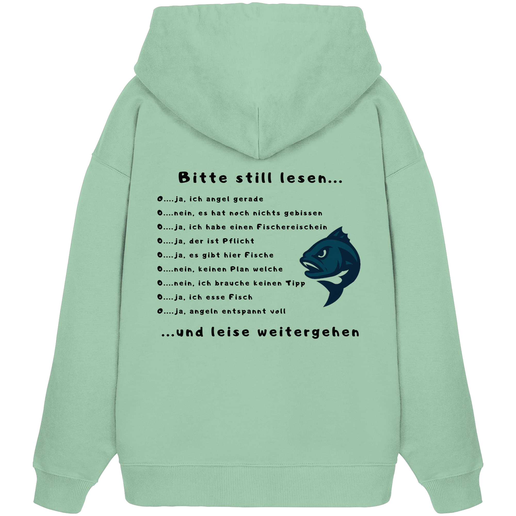 Frag nicht so viel.... - Organic Oversize Hoodie