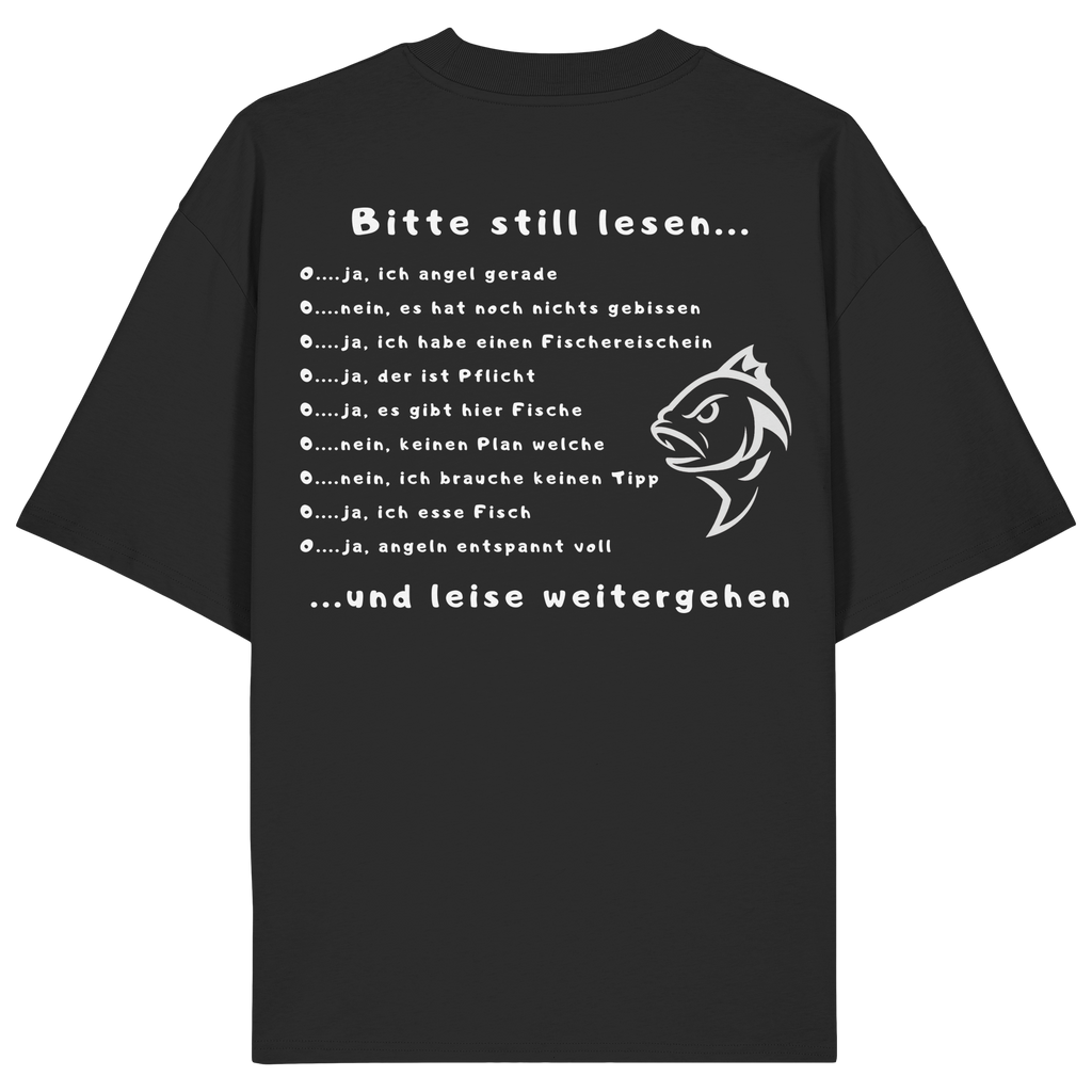 Frag nicht so viel... - Organic Oversize Shirt
