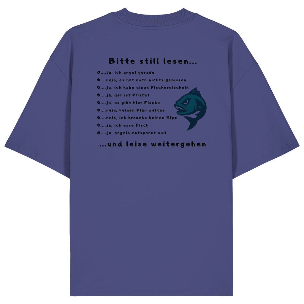 Frag nicht so viel.... - Organic Oversize Shirt