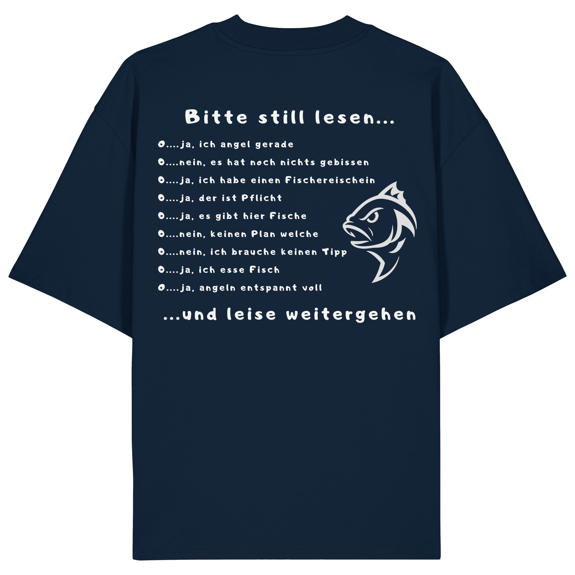Frag nicht so viel... - Organic Oversize Shirt