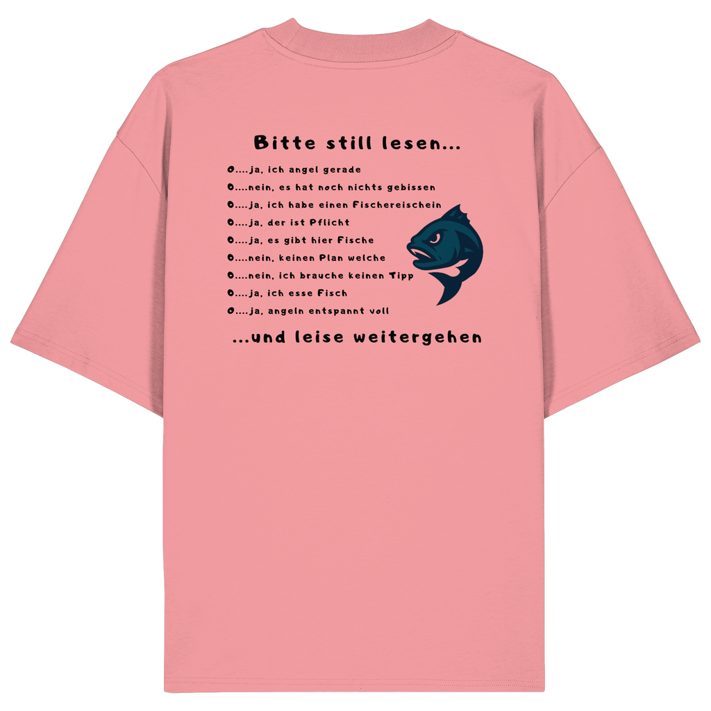 Frag nicht so viel.... - Organic Oversize Shirt