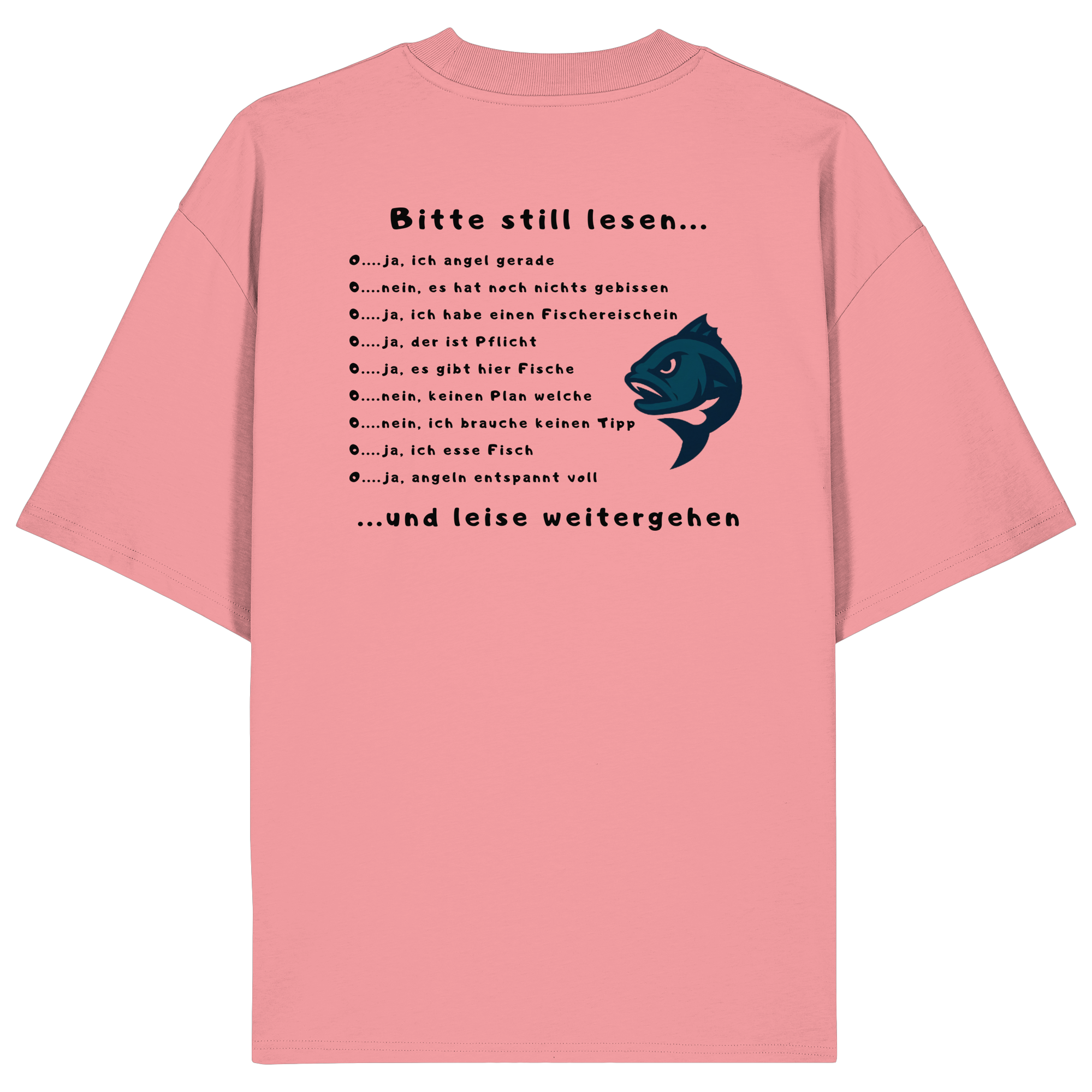 Frag nicht so viel.... - Organic Oversize Shirt