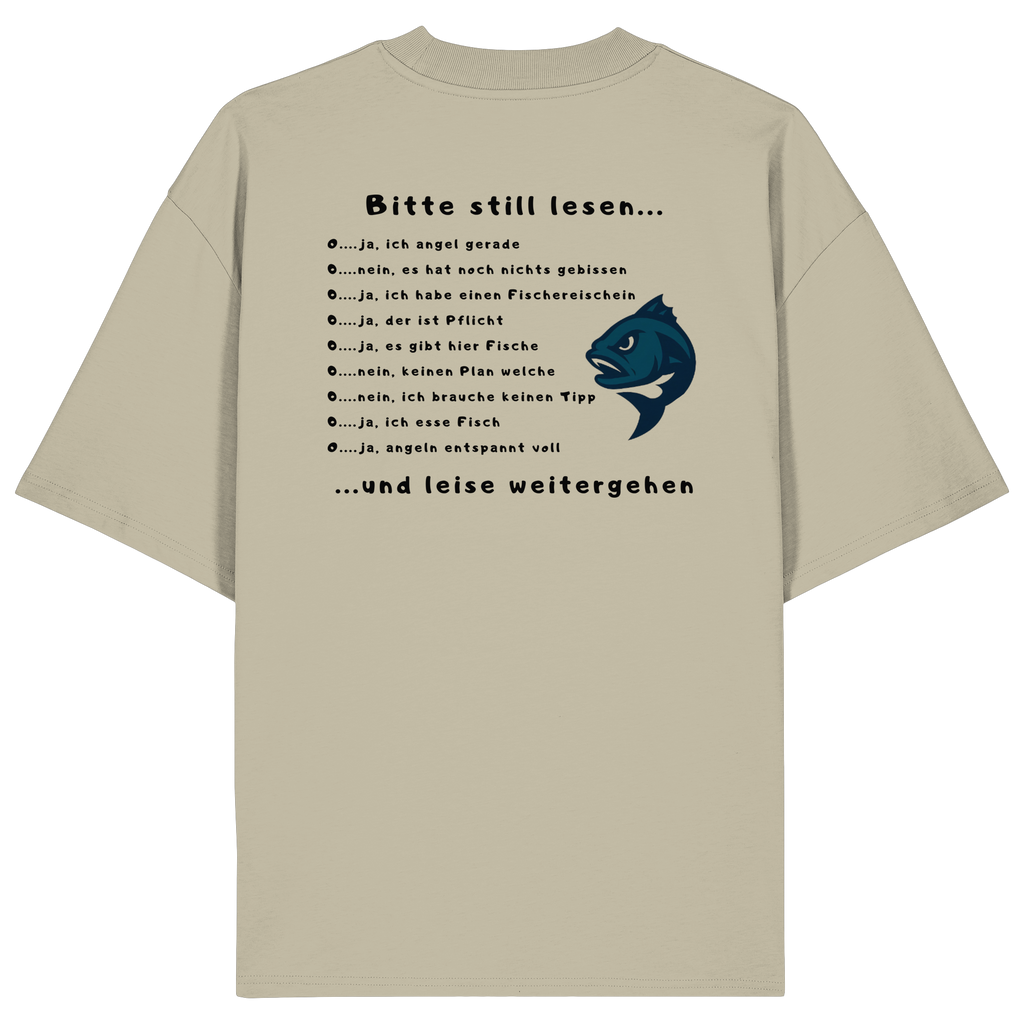 Frag nicht so viel.... - Organic Oversize Shirt