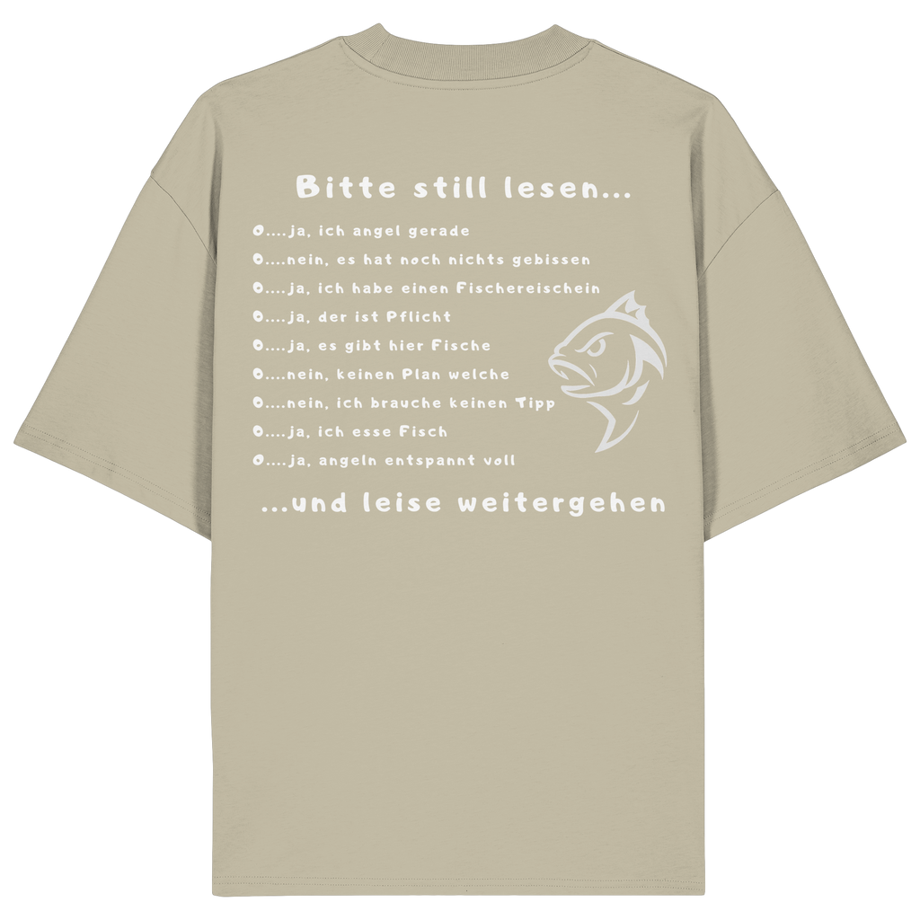 Frag nicht so viel... - Organic Oversize Shirt