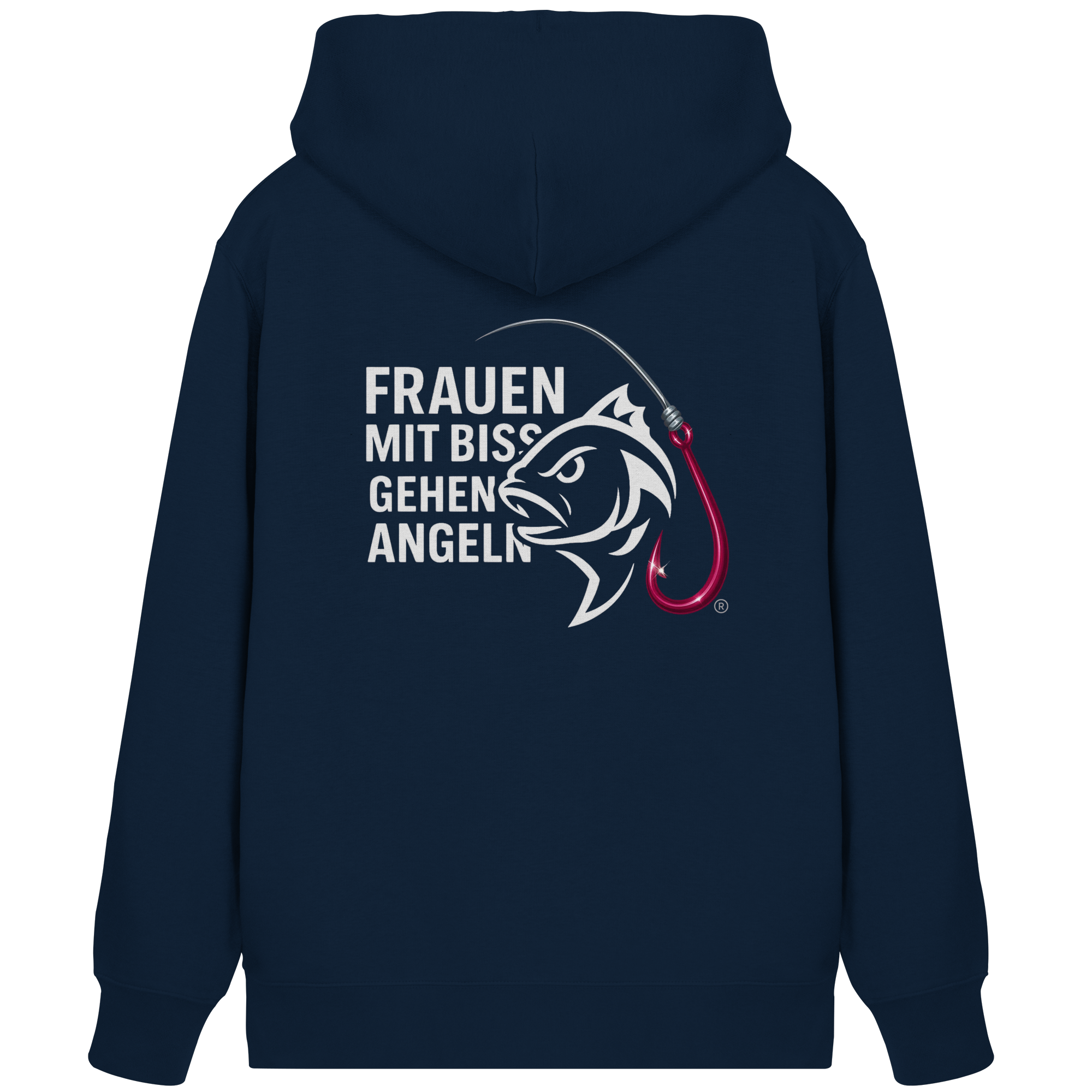 Zipper Druck Vor/Hinten - Organic Zipper