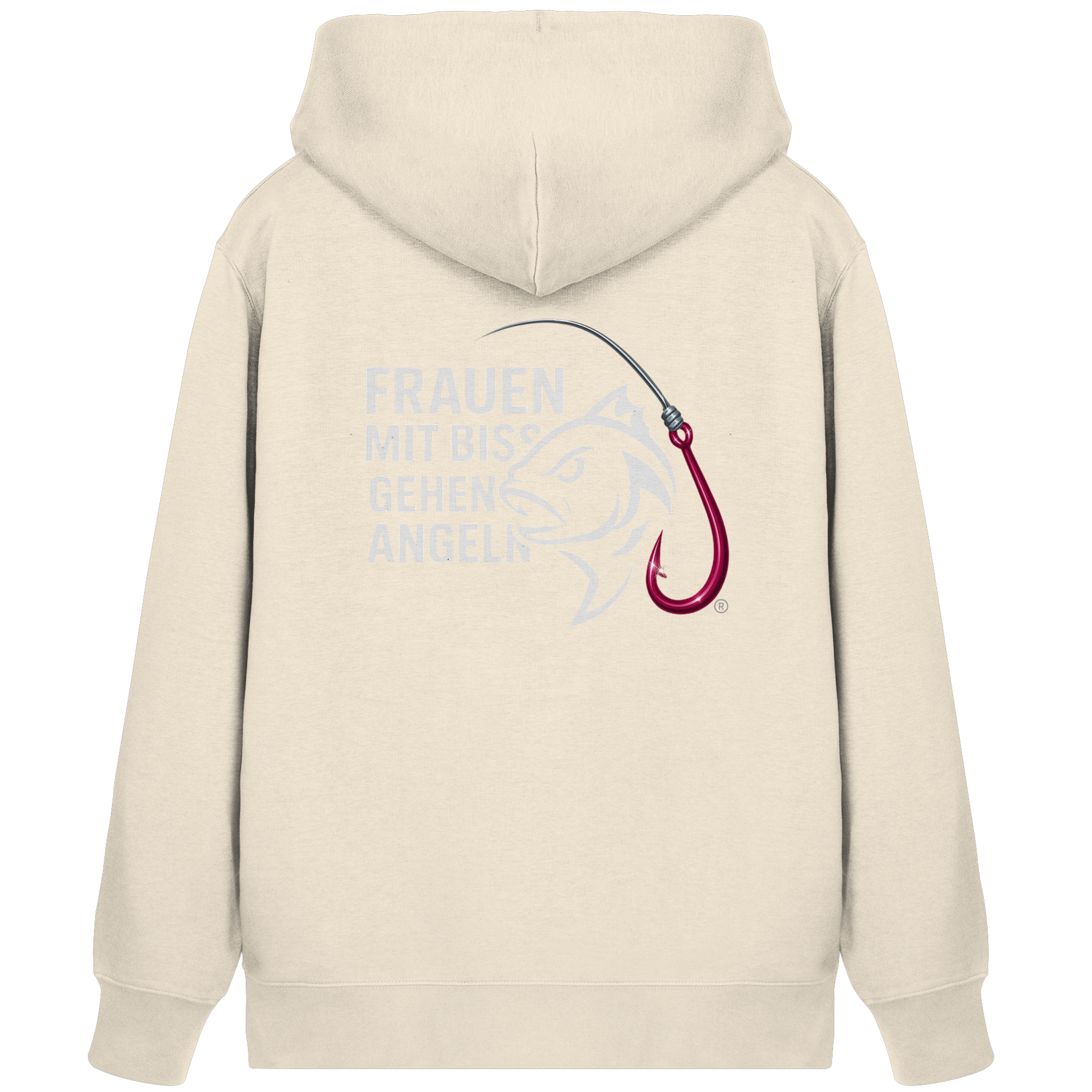 Zipper Druck Vor/Hinten - Organic Zipper