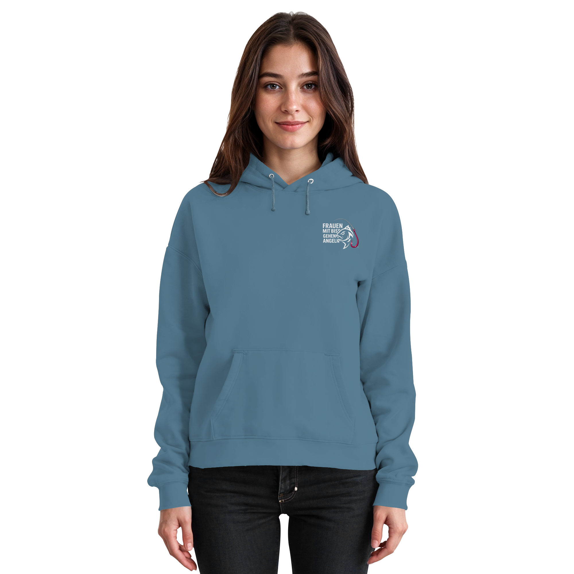 Hoodie für Frauen mit Biss - Basic Unisex Hoodie