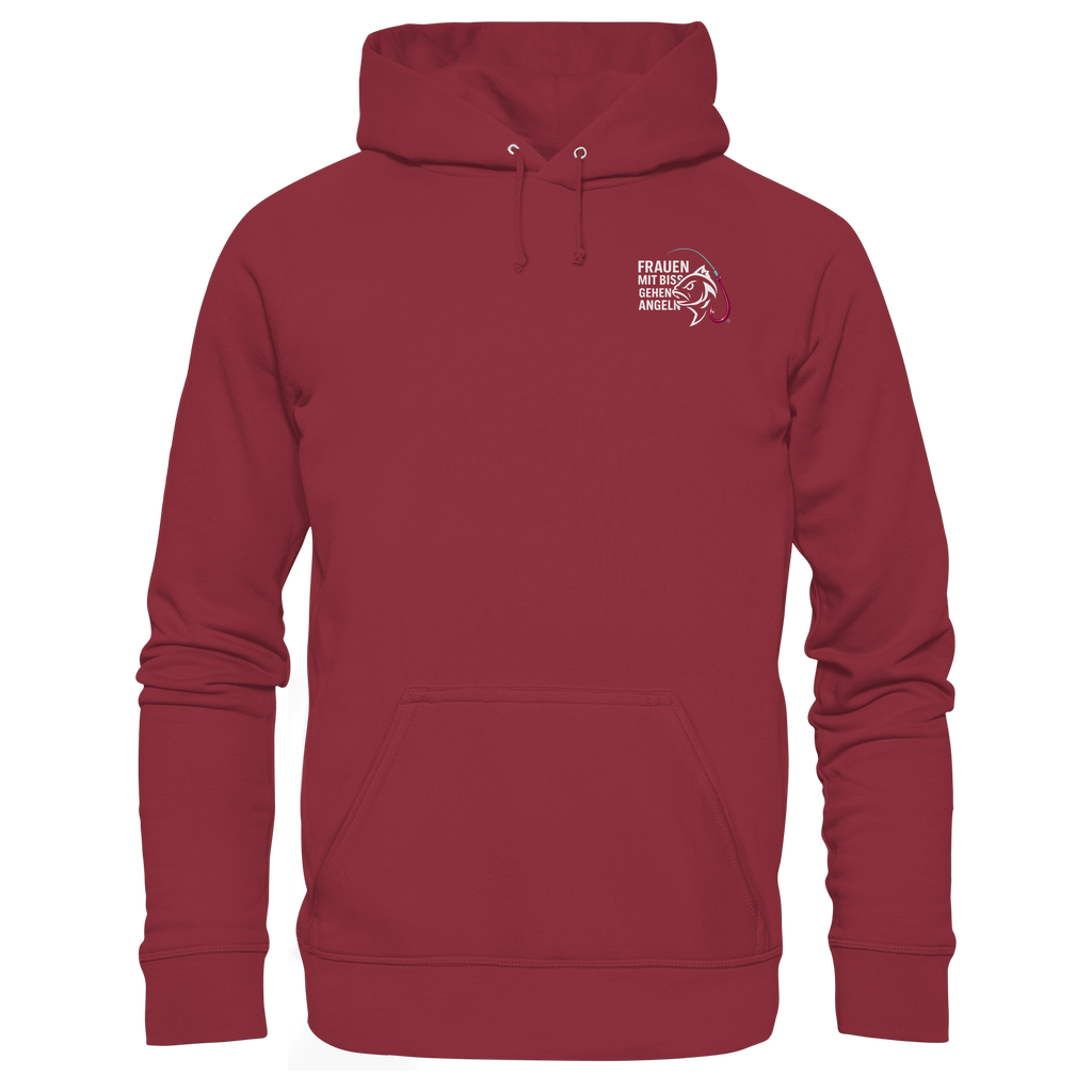 Hoodie für Frauen mit Biss - Basic Unisex Hoodie