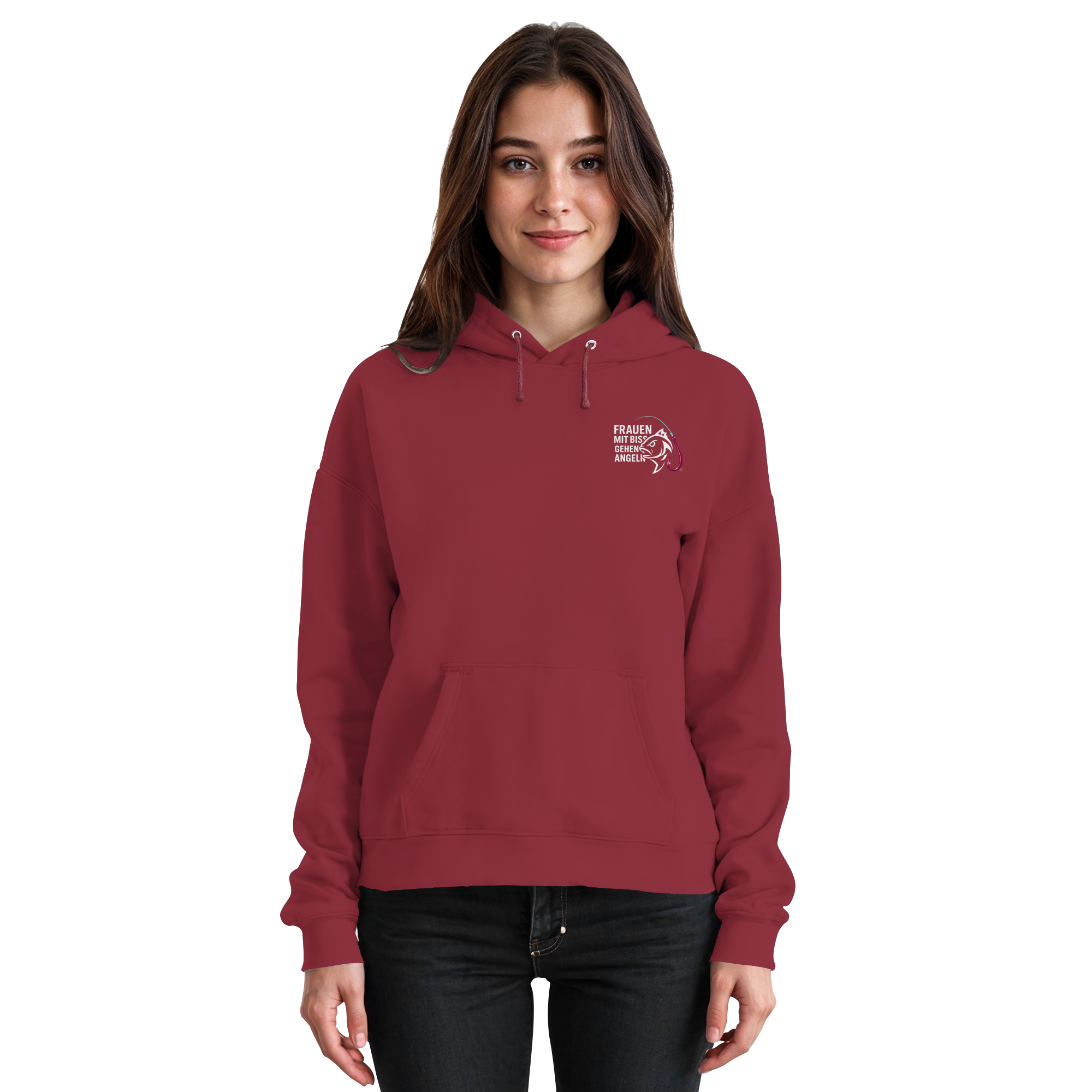 Hoodie für Frauen mit Biss - Basic Unisex Hoodie