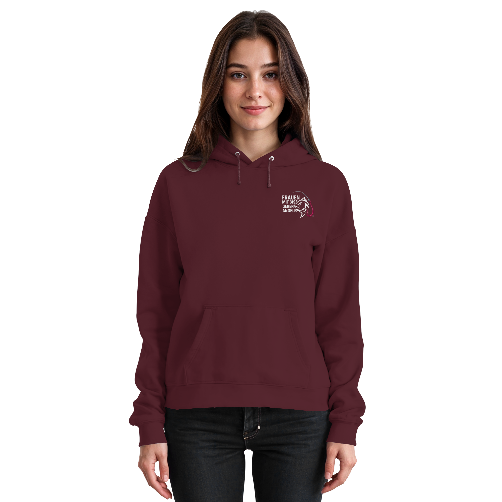 Hoodie für Frauen mit Biss - Basic Unisex Hoodie