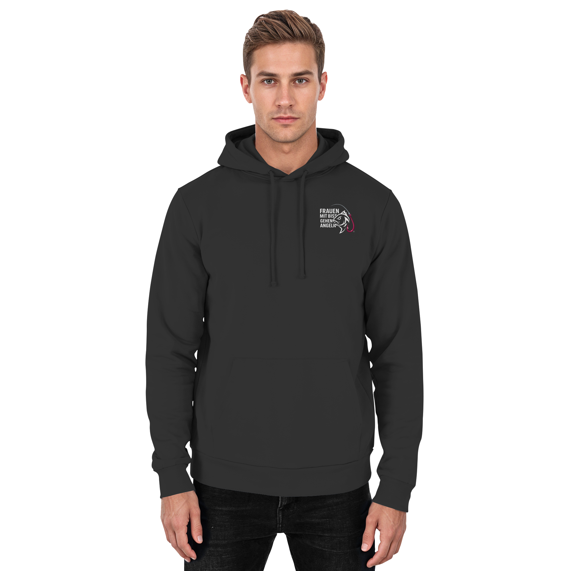 Hoodie für Frauen mit Biss - Basic Unisex Hoodie