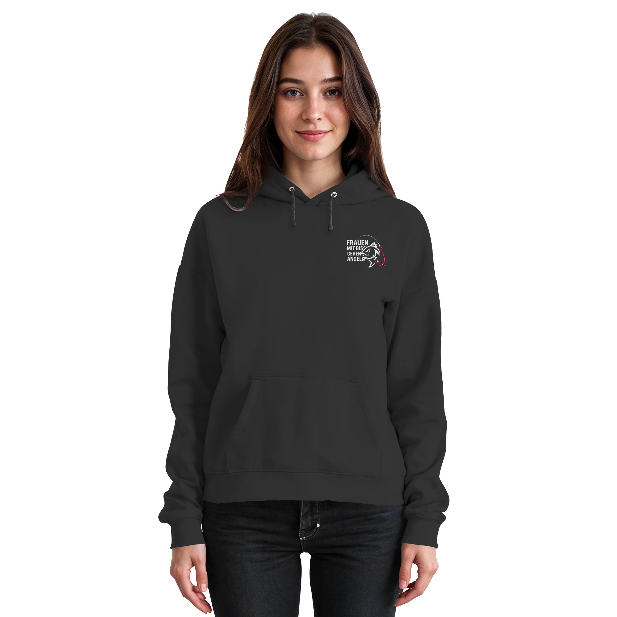 Hoodie für Frauen mit Biss - Basic Unisex Hoodie