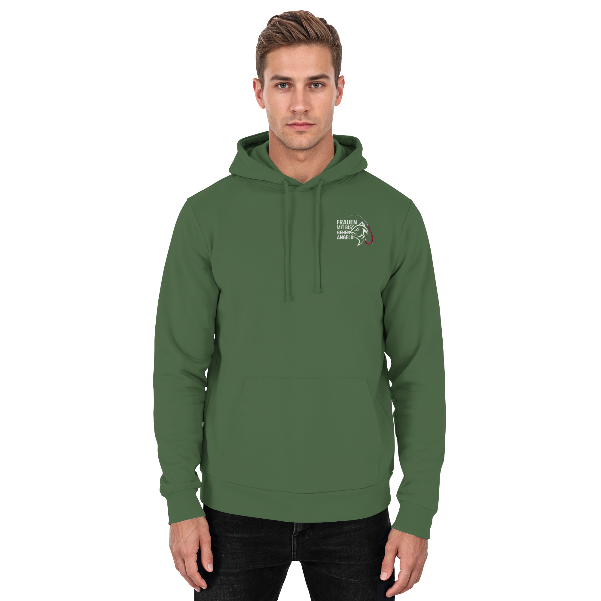 Hoodie für Frauen mit Biss - Basic Unisex Hoodie