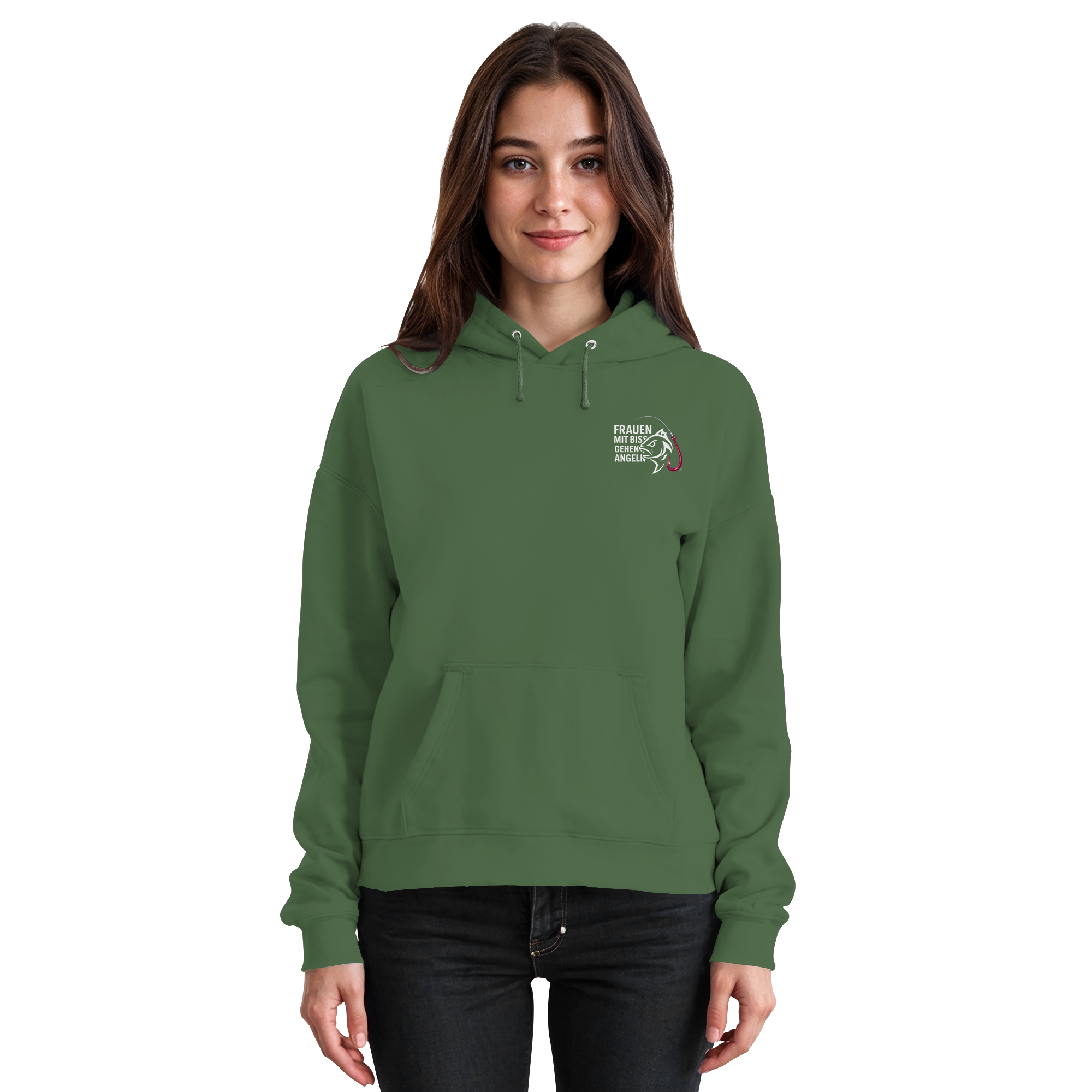 Hoodie für Frauen mit Biss - Basic Unisex Hoodie
