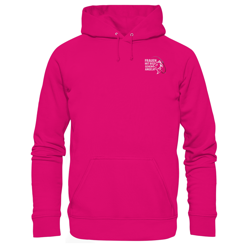 Hoodie für Frauen mit Biss - Basic Unisex Hoodie
