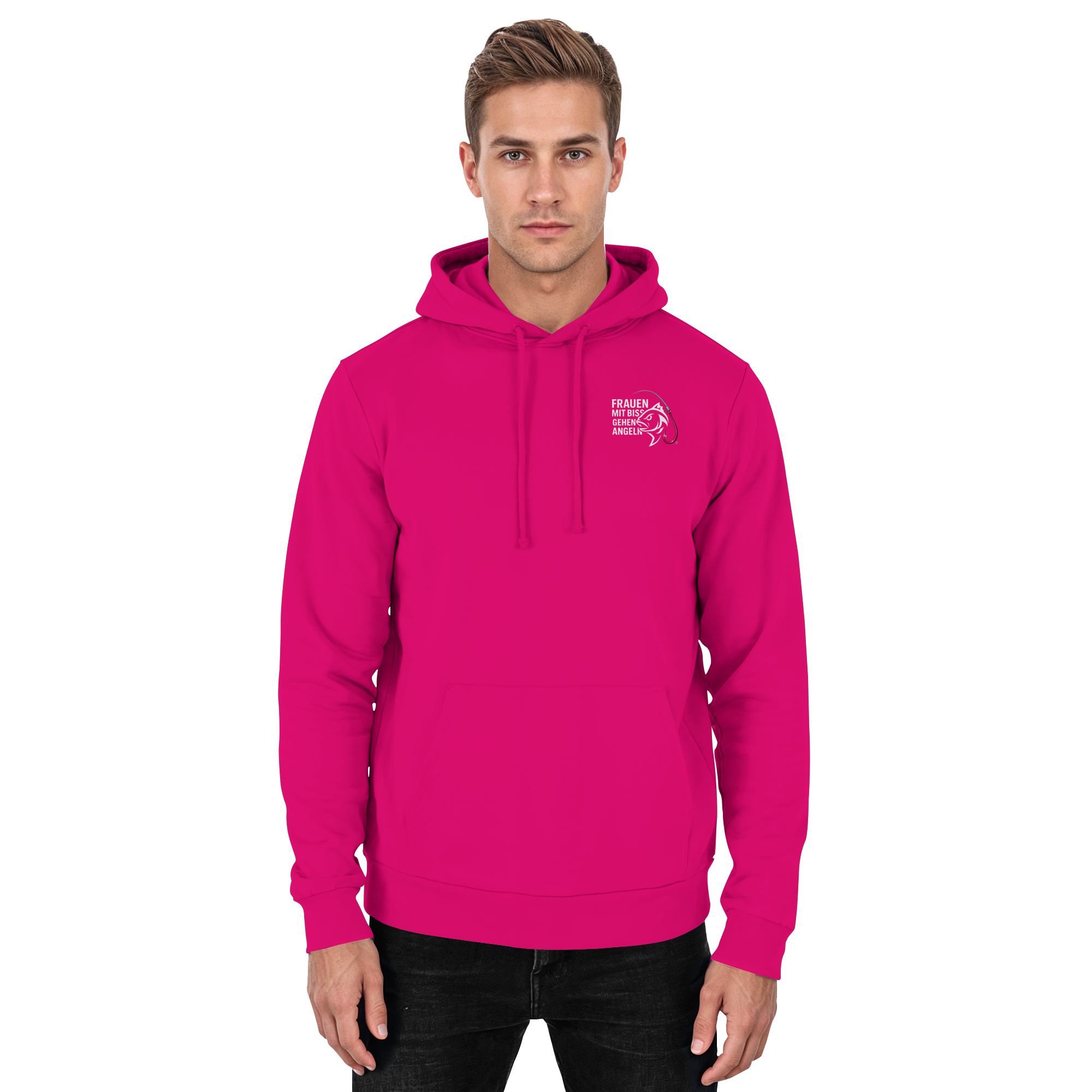 Hoodie für Frauen mit Biss - Basic Unisex Hoodie