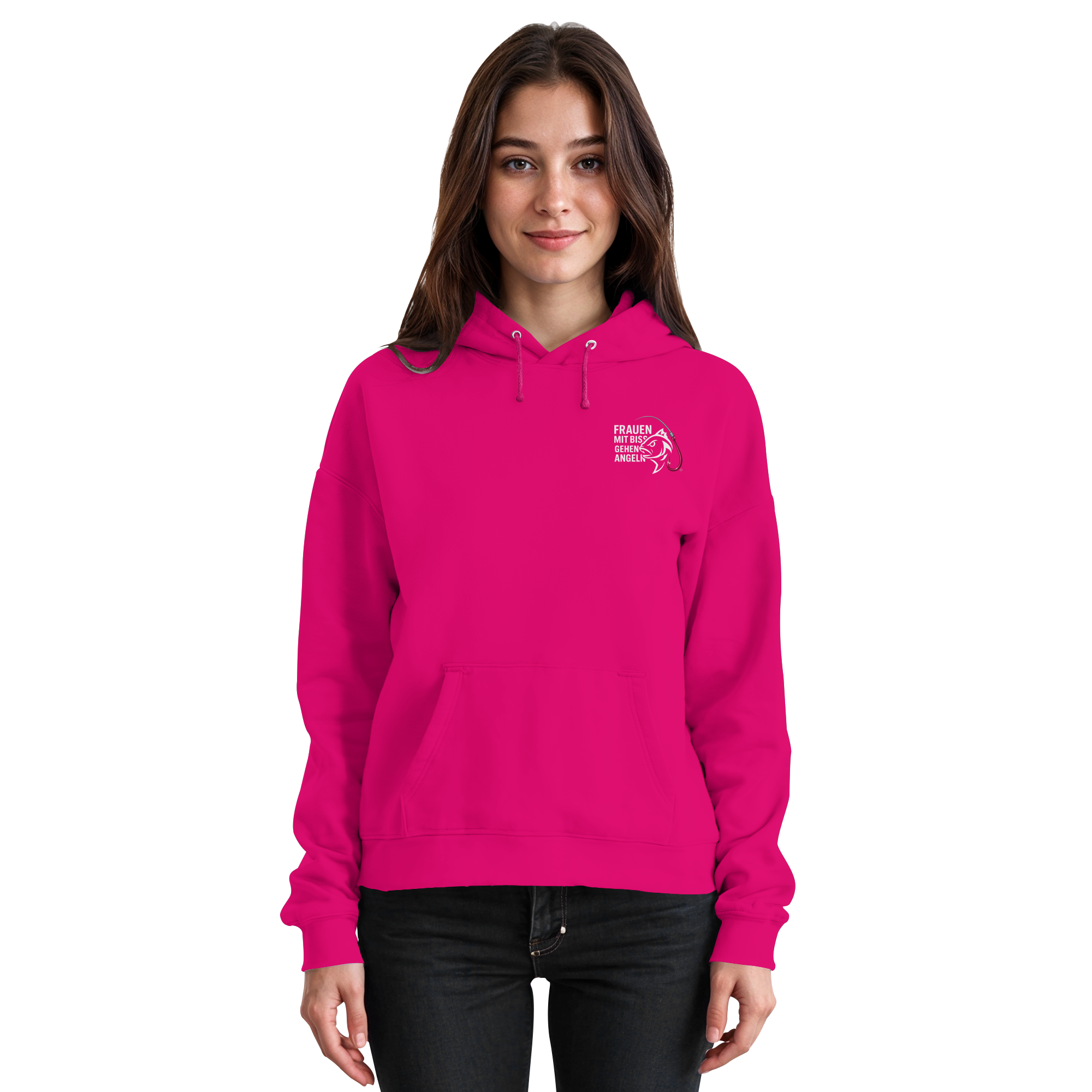 Hoodie für Frauen mit Biss - Basic Unisex Hoodie
