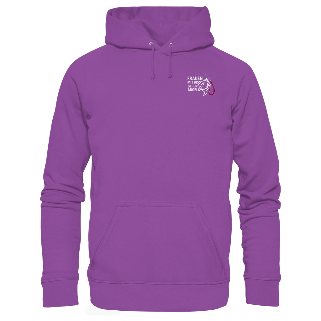 Hoodie für Frauen mit Biss - Basic Unisex Hoodie