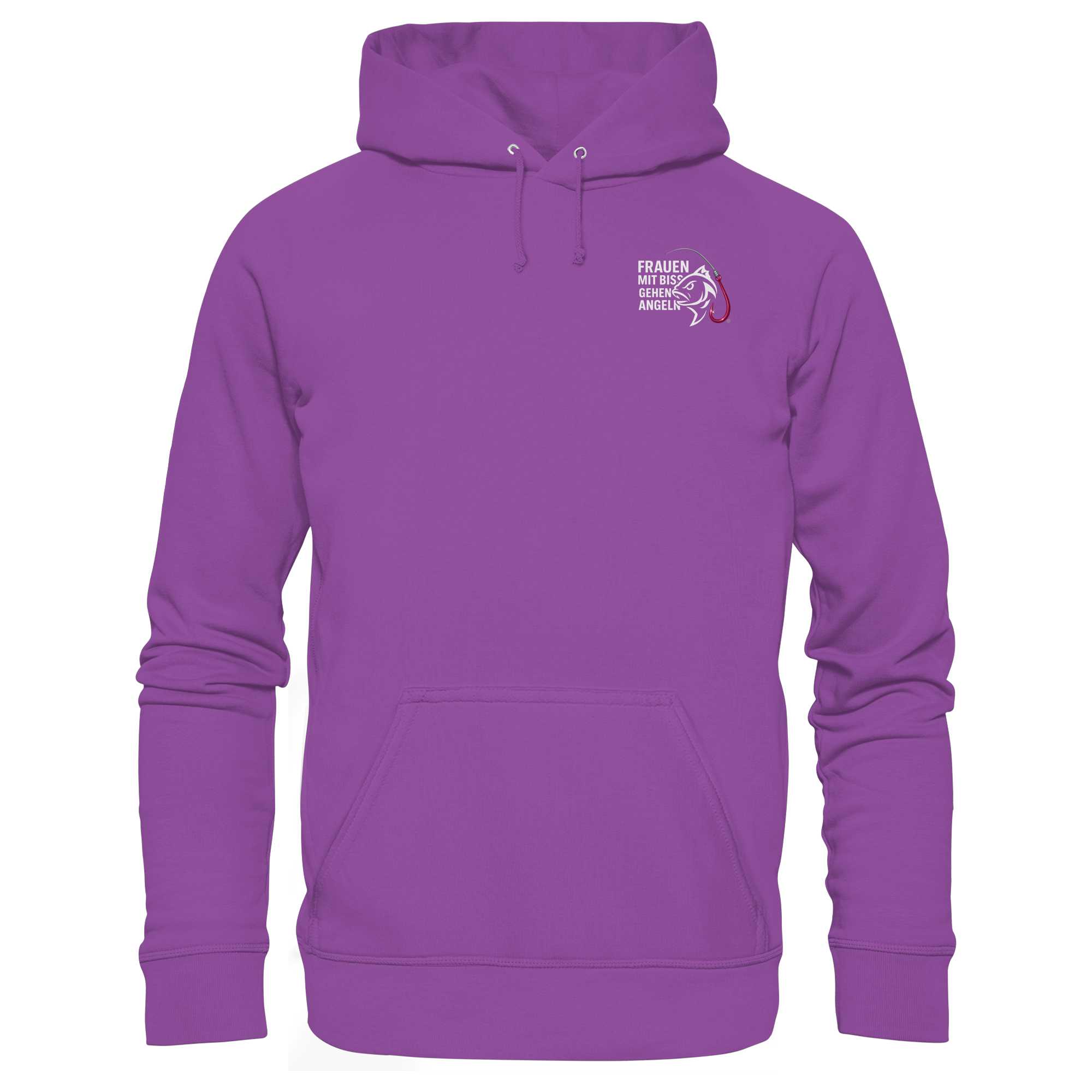 Hoodie für Frauen mit Biss - Basic Unisex Hoodie