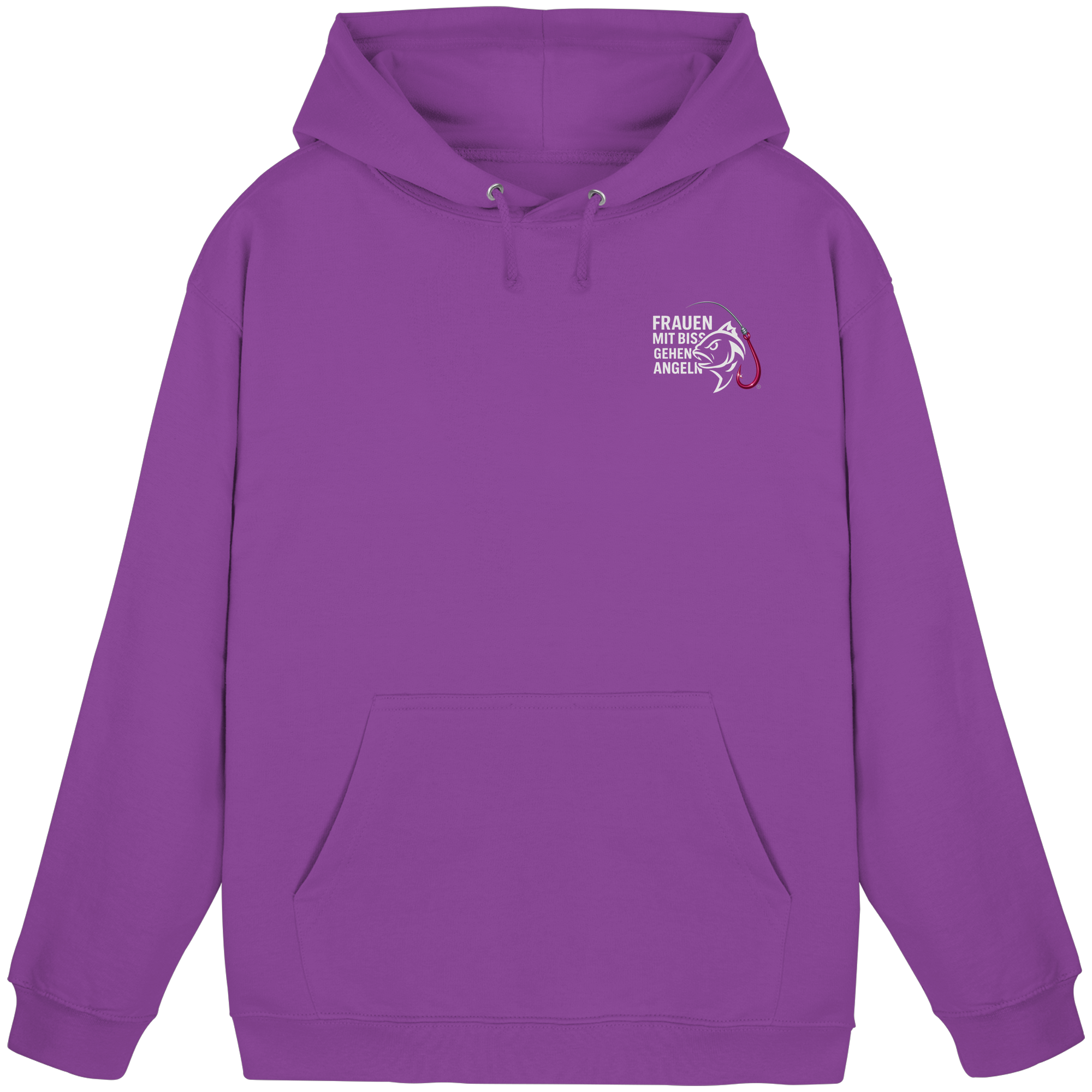 Hoodie für Frauen mit Biss - Basic Unisex Hoodie