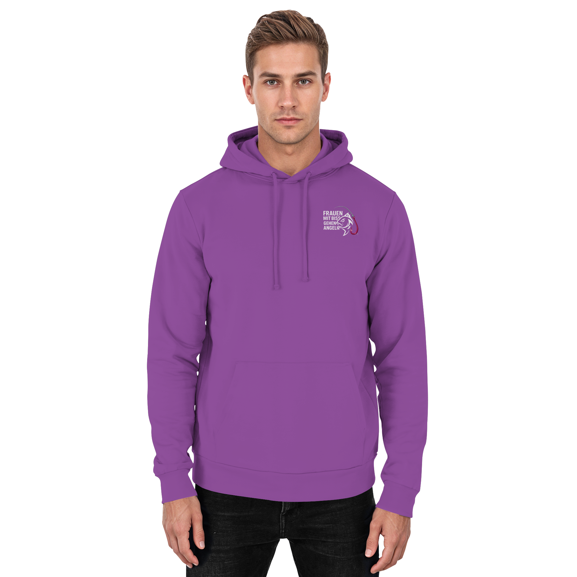 Hoodie für Frauen mit Biss - Basic Unisex Hoodie
