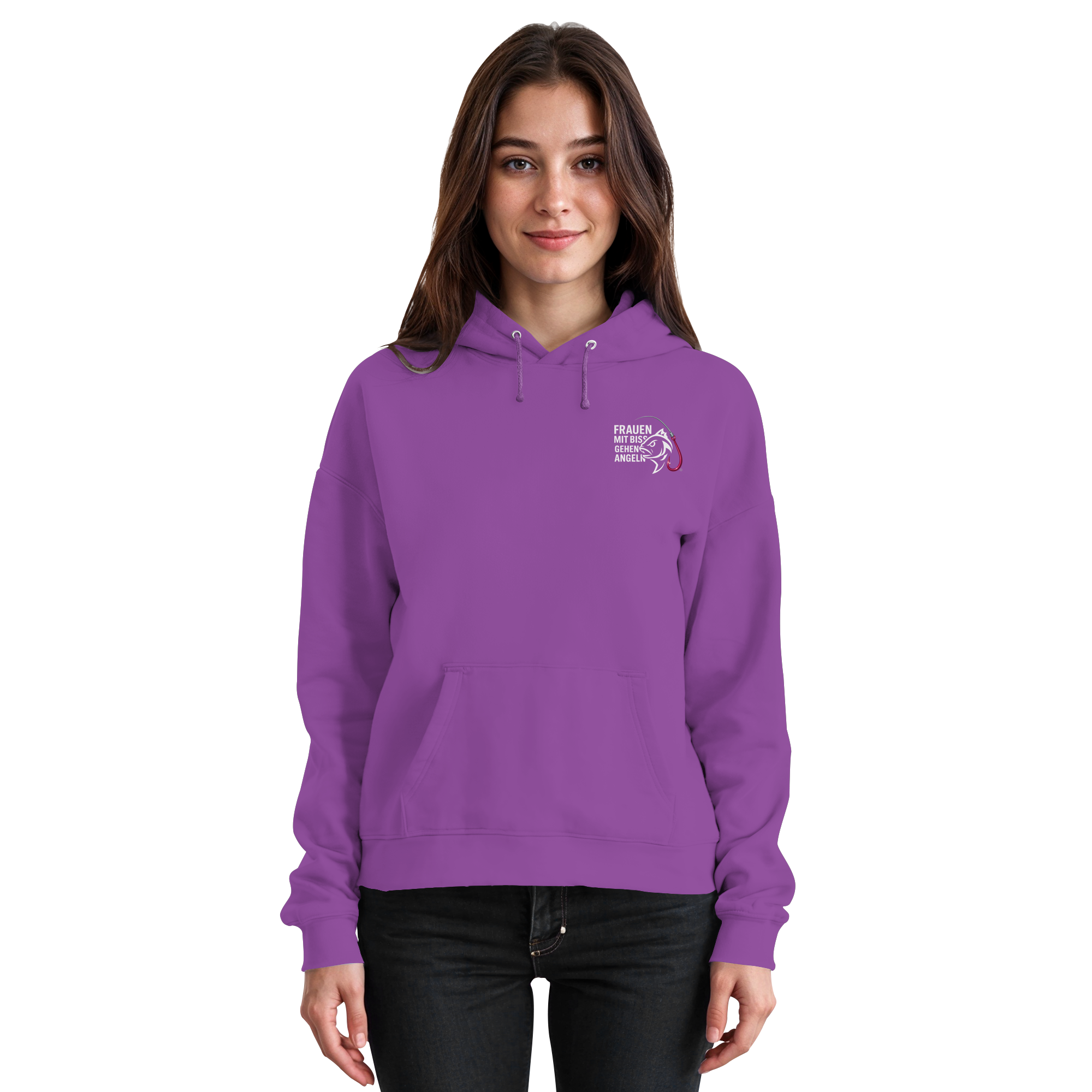Hoodie für Frauen mit Biss - Basic Unisex Hoodie