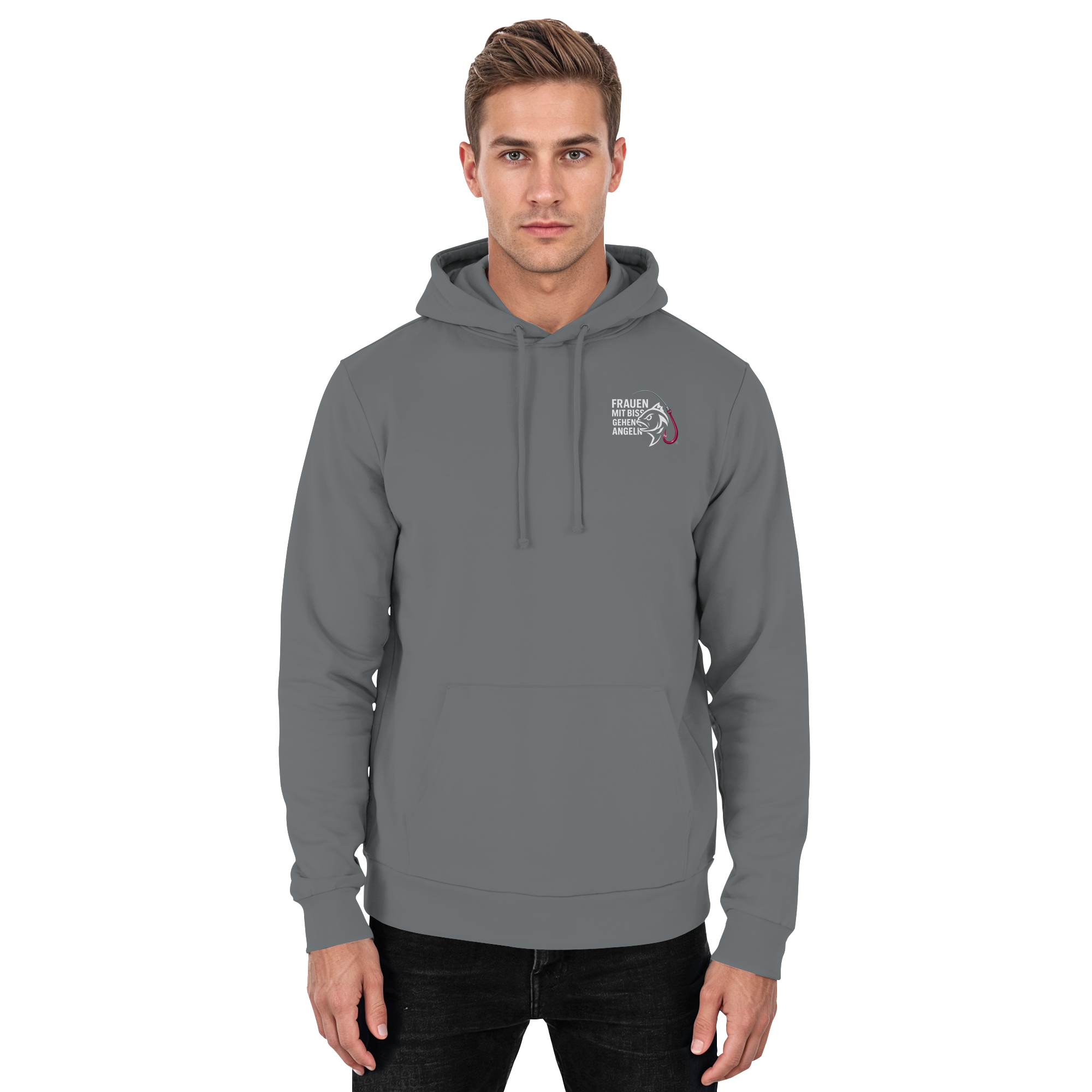 Hoodie für Frauen mit Biss - Basic Unisex Hoodie