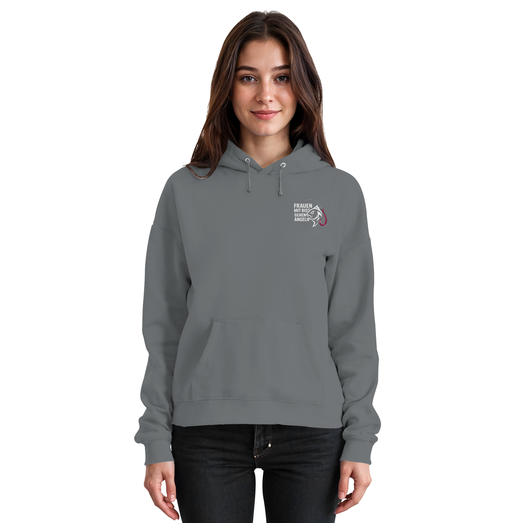 Hoodie für Frauen mit Biss - Basic Unisex Hoodie