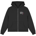 Zipper Druck Vor/Hinten - Fluffy Boxcut Zipper
