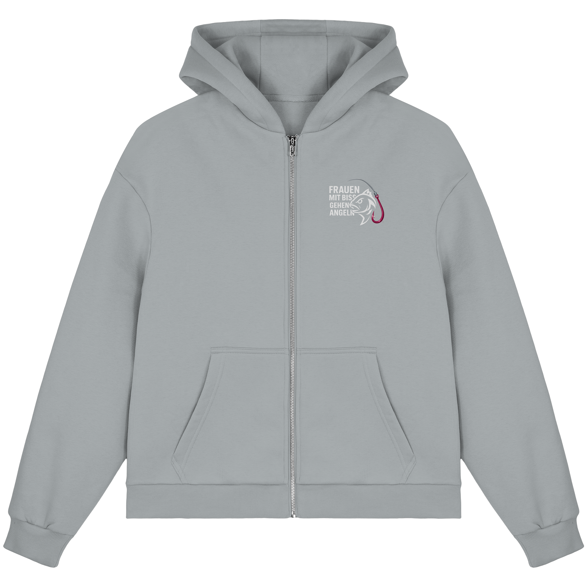 Zipper Druck Vorn - Fluffy Boxcut Zipper