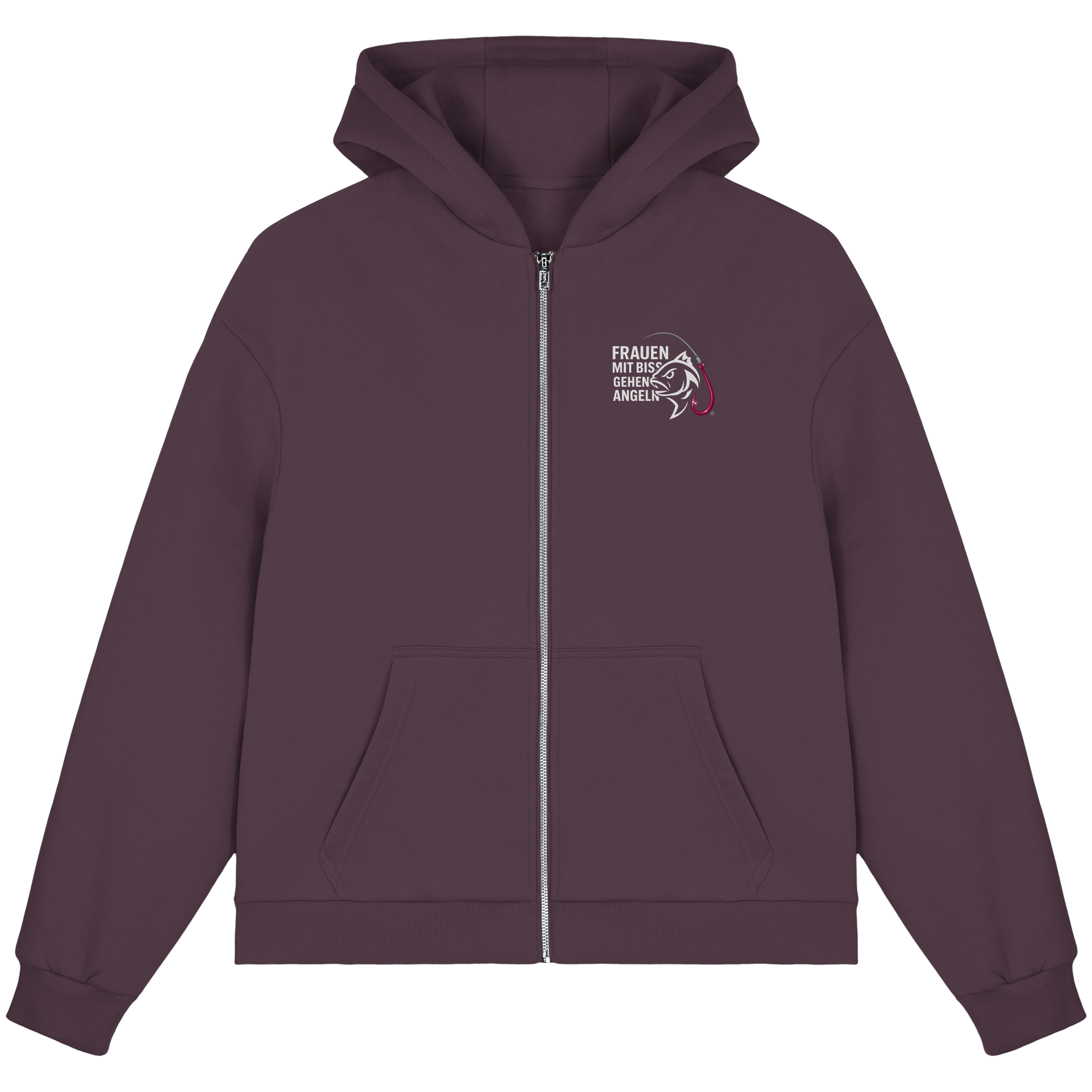 Zipper Druck Vorn - Fluffy Boxcut Zipper