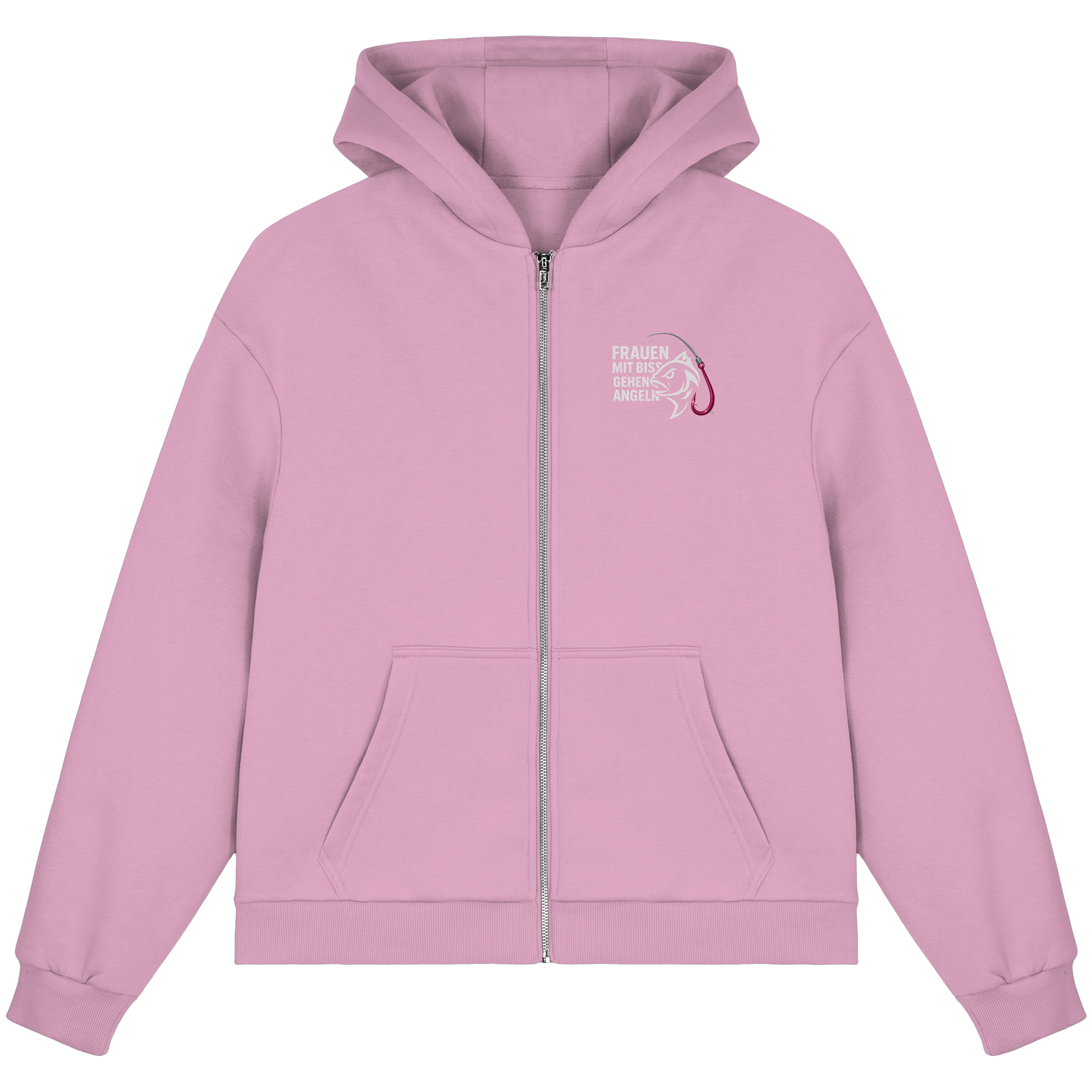 Zipper Druck Vorn - Fluffy Boxcut Zipper