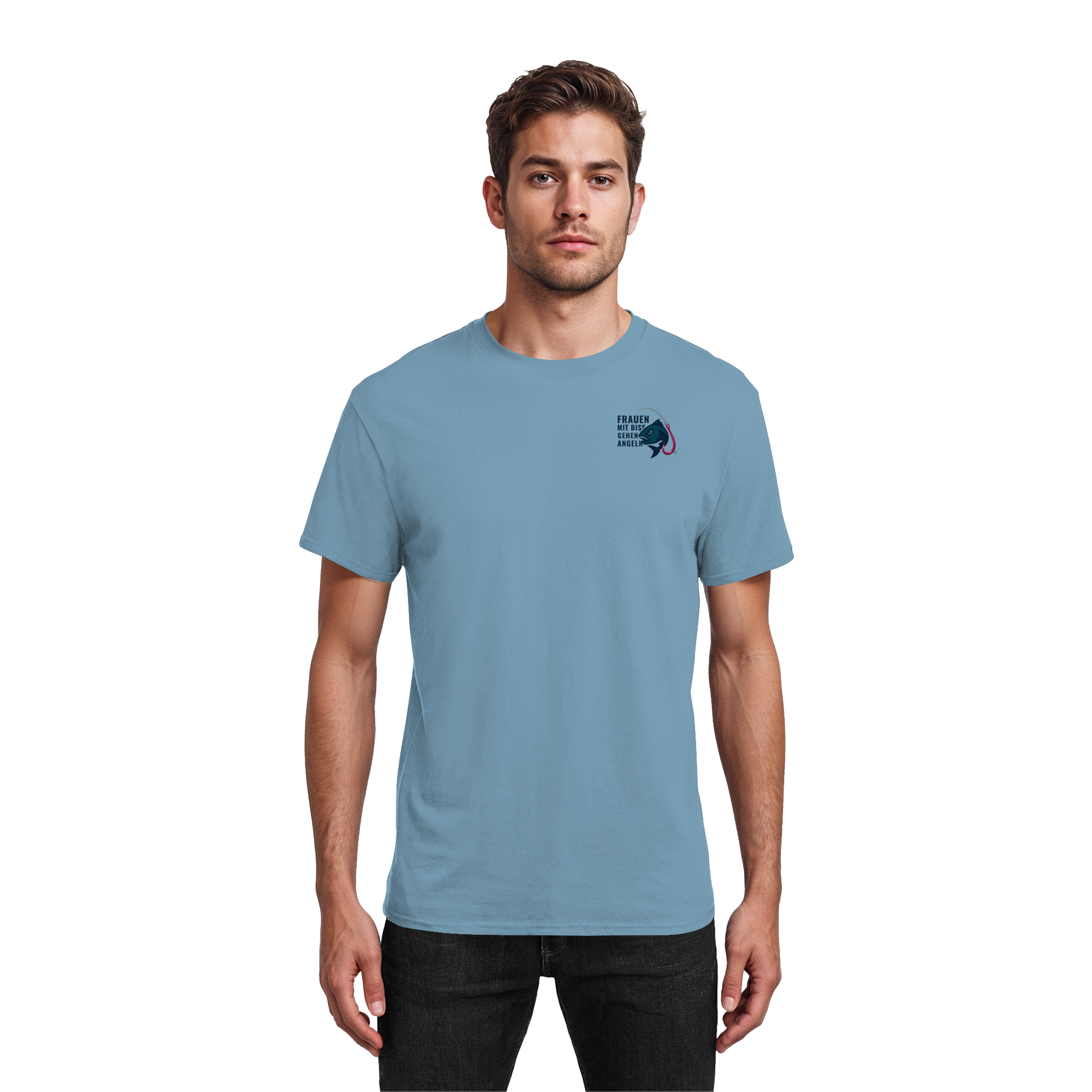 Shirt Druck Vorn - Heavy Cotton T-Shirt