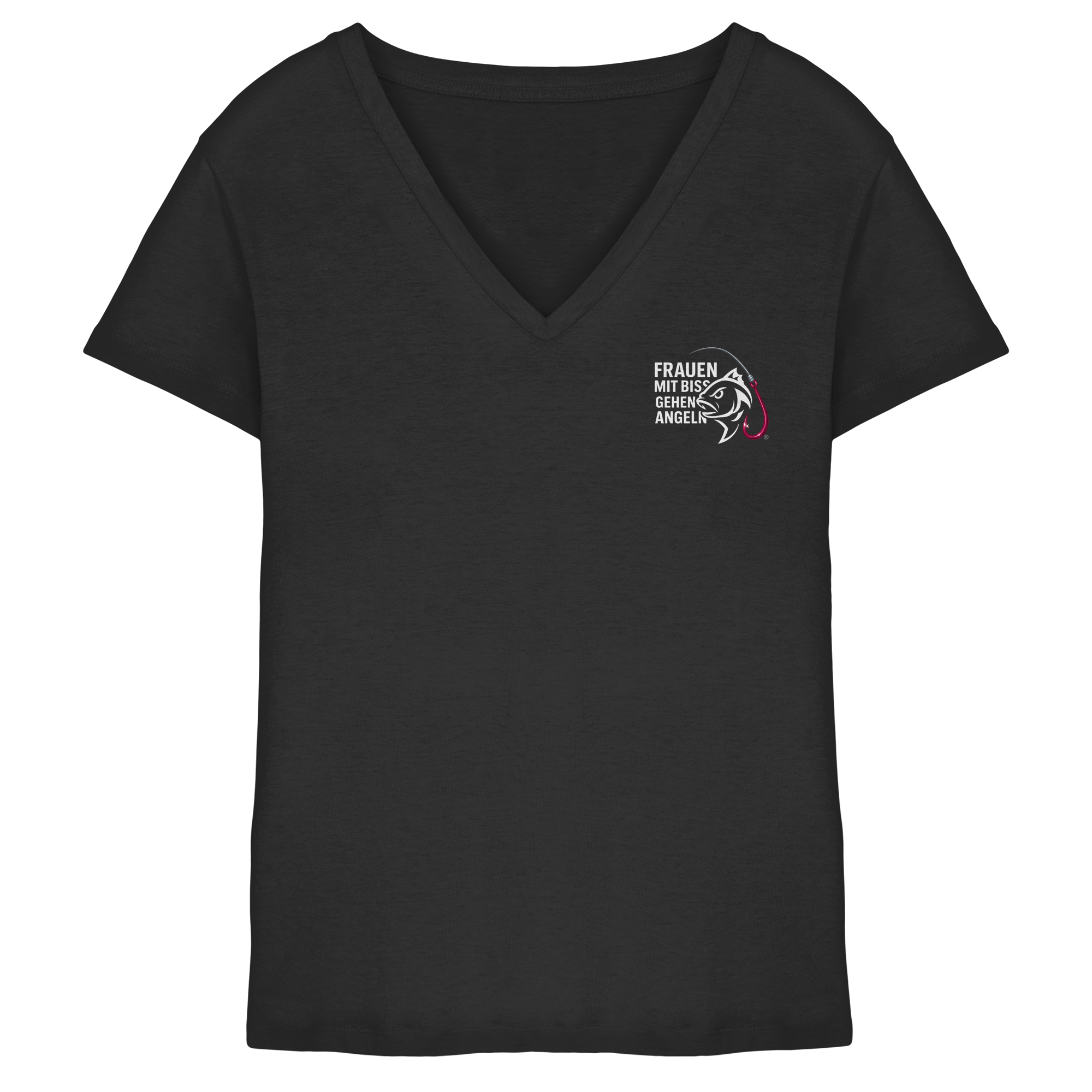 V Ausschnitt Shirt - Ladies V-Neck Shirt