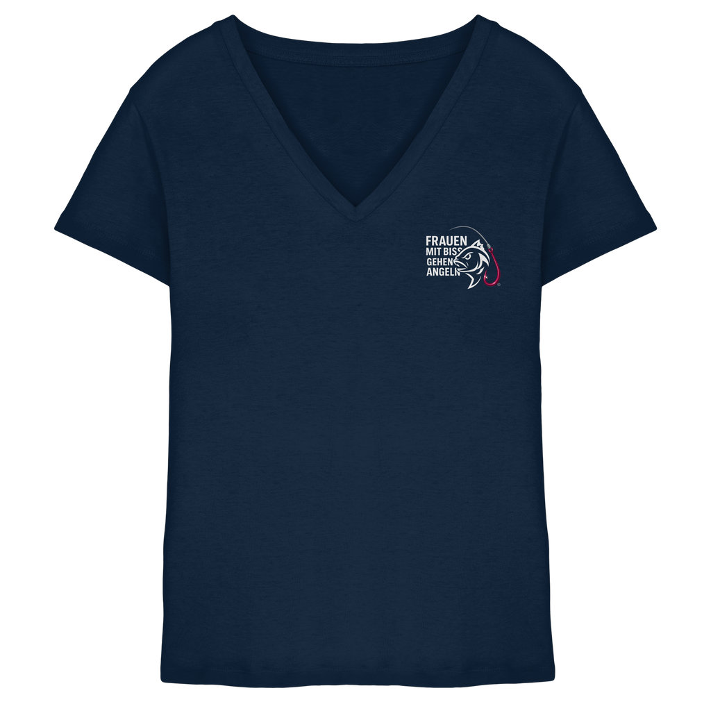 V Ausschnitt Shirt - Ladies V-Neck Shirt