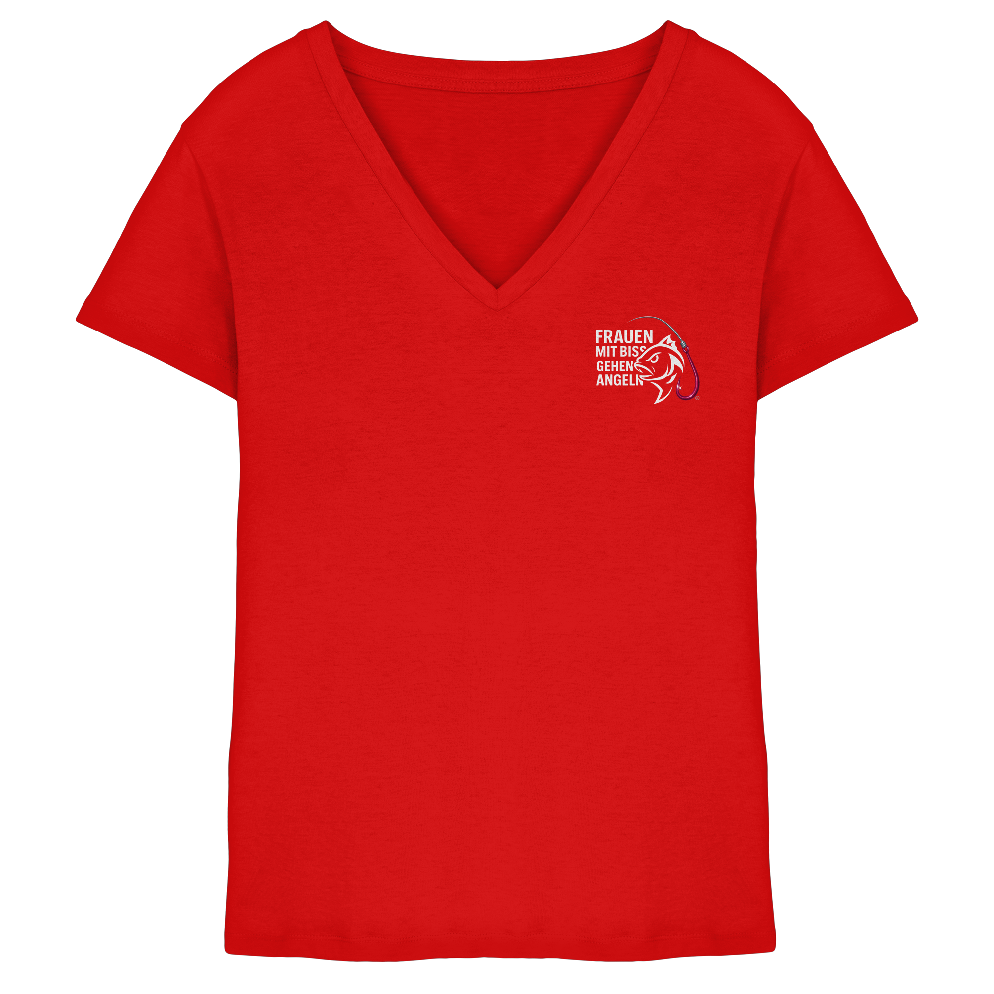 V Ausschnitt Shirt - Ladies V-Neck Shirt