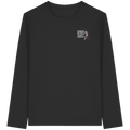 Shirt für starke Frauen "Frauen mit Biss, gehen angeln" Vorne/hinten Druck  - Organic Longsleeve T-Shirt