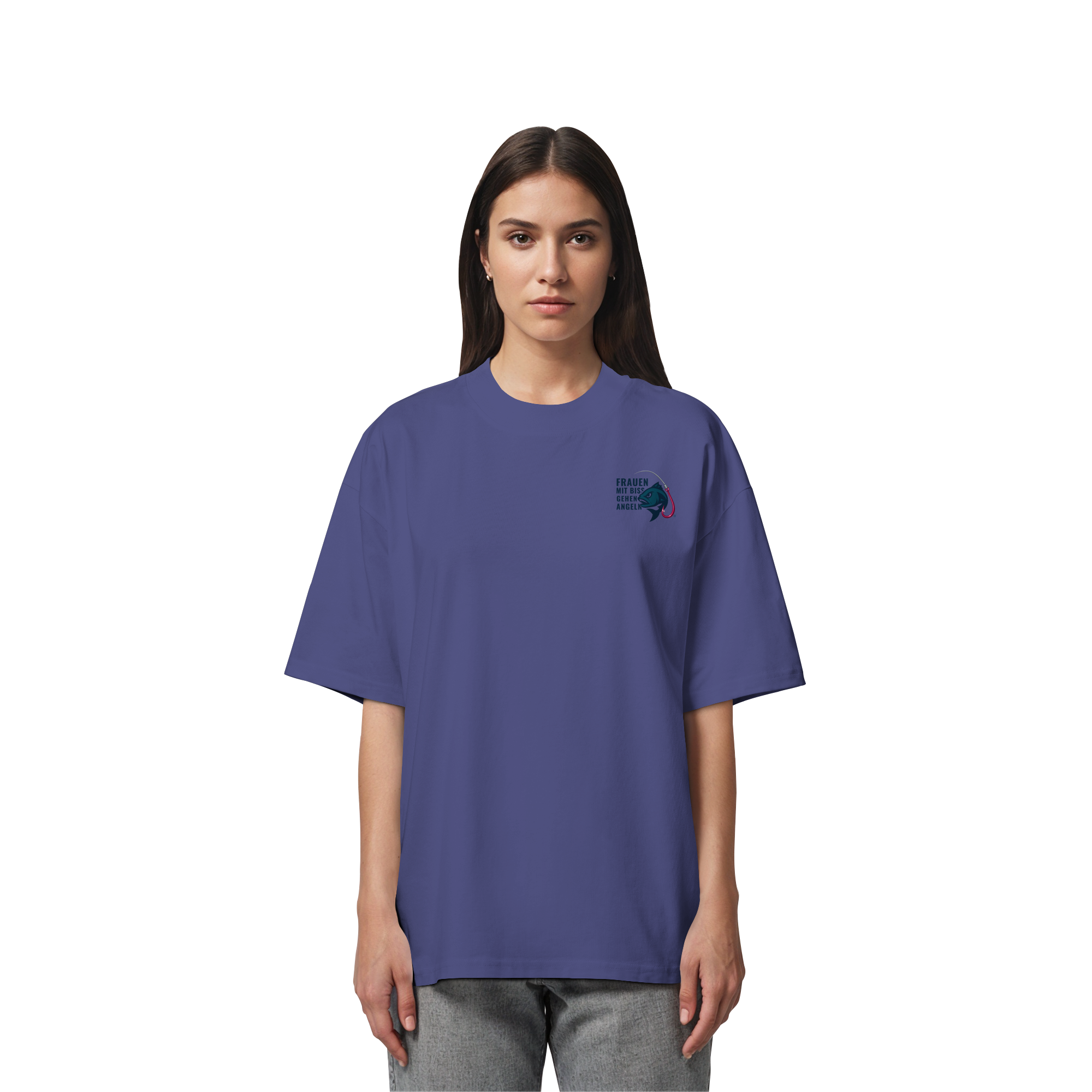Shirt Druck Vorn - Organic Oversize Shirt