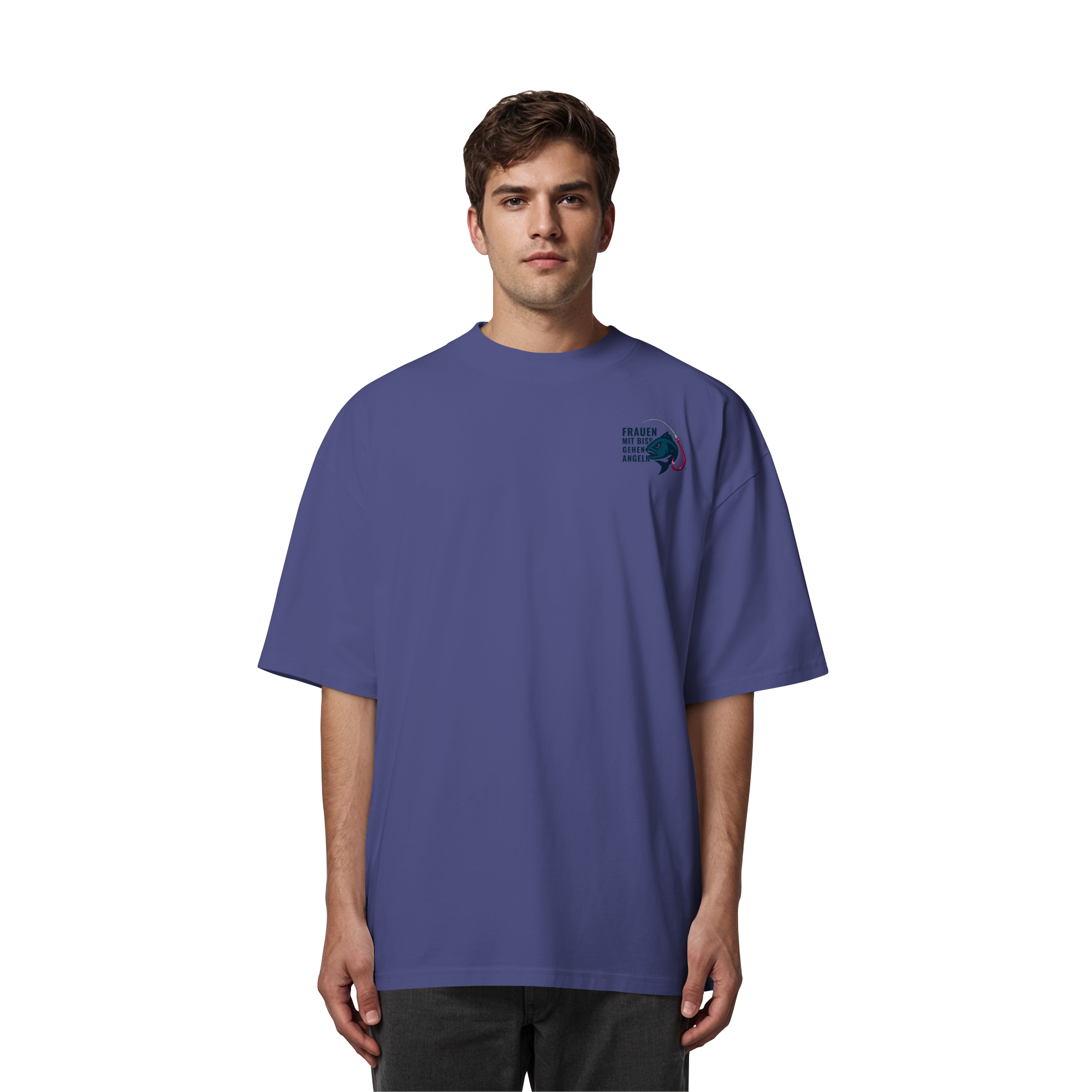 Shirt Druck Vorn - Organic Oversize Shirt