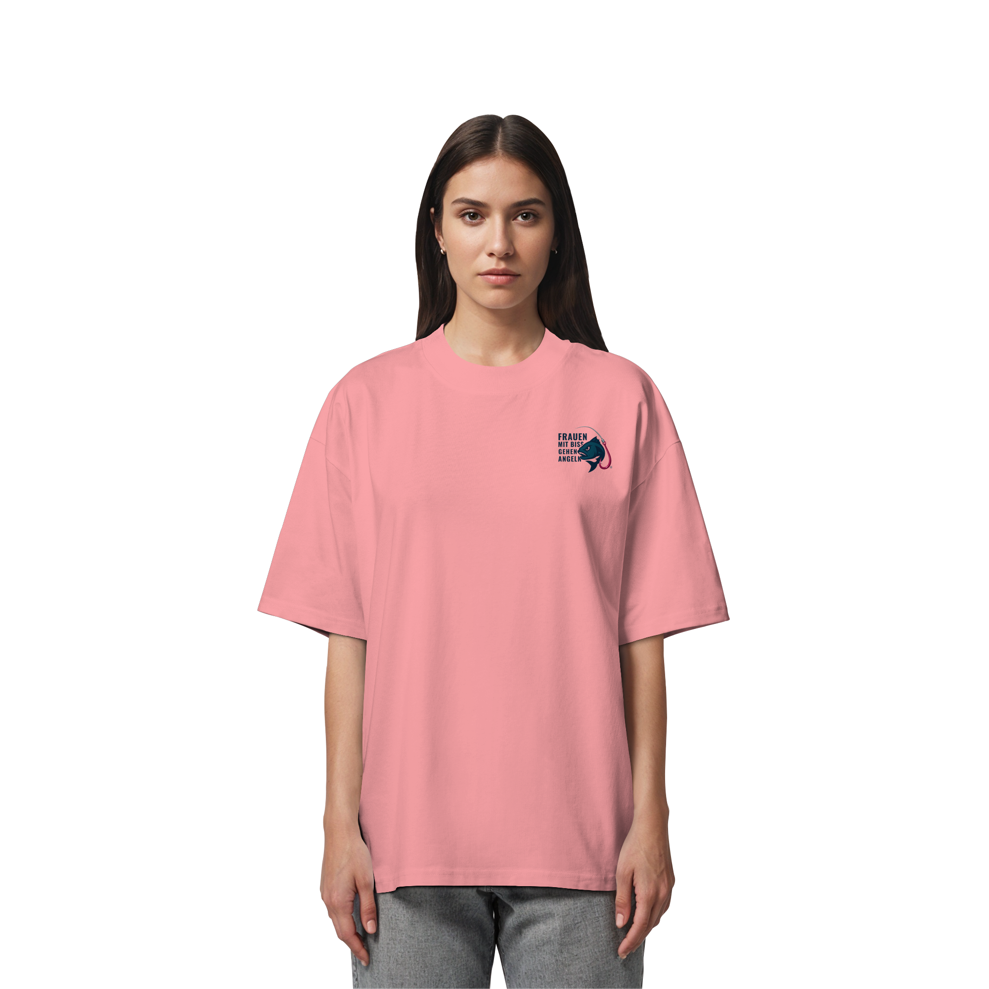 Shirt Druck Vorn - Organic Oversize Shirt