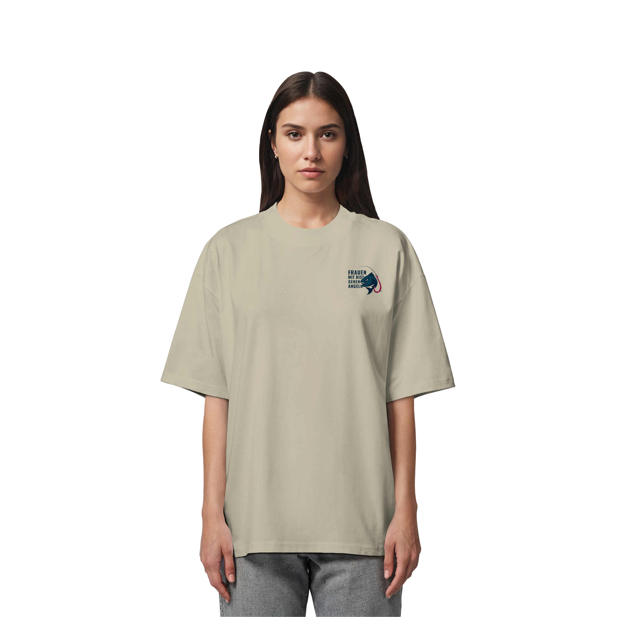Shirt Druck Vorn - Organic Oversize Shirt