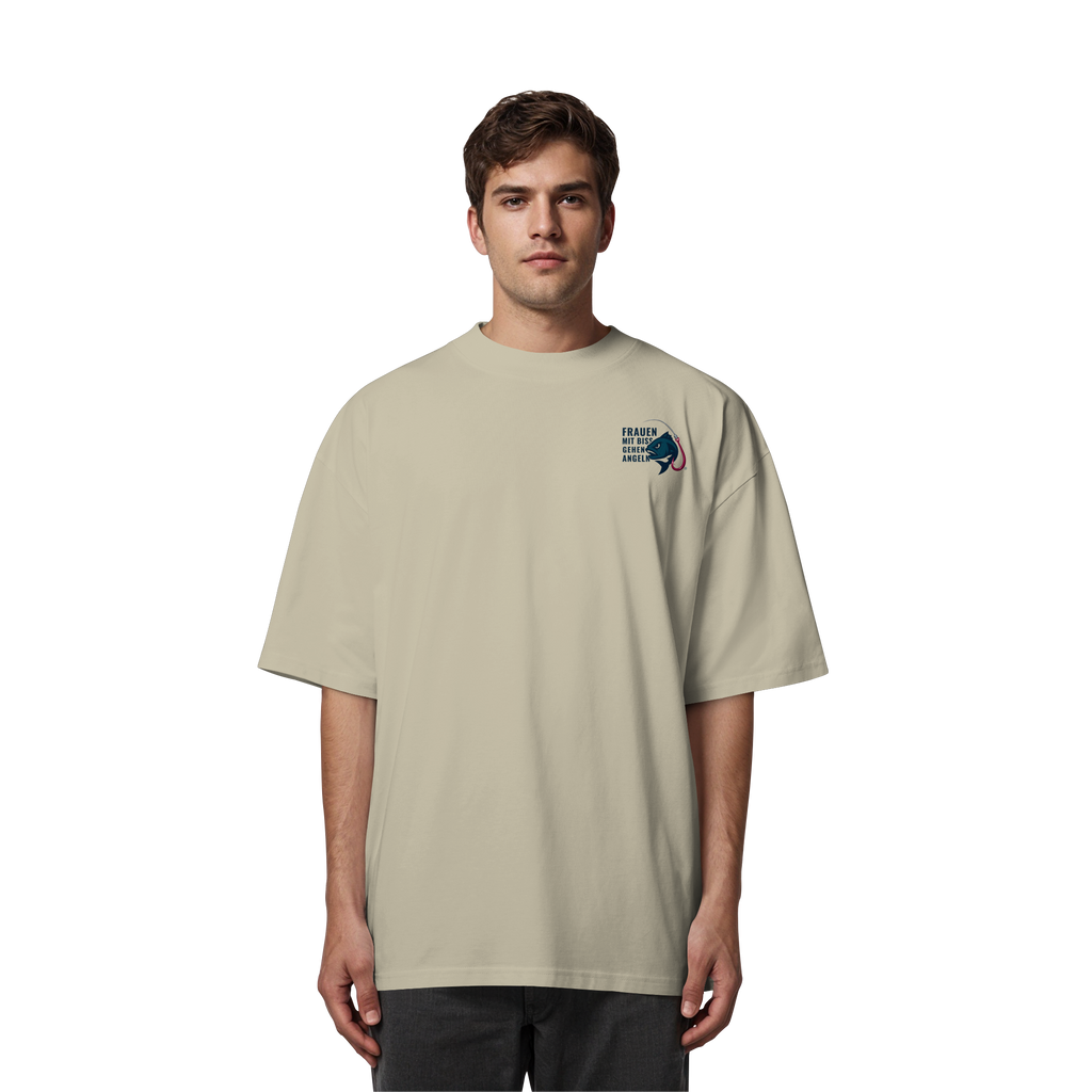 Shirt Druck Vorn - Organic Oversize Shirt