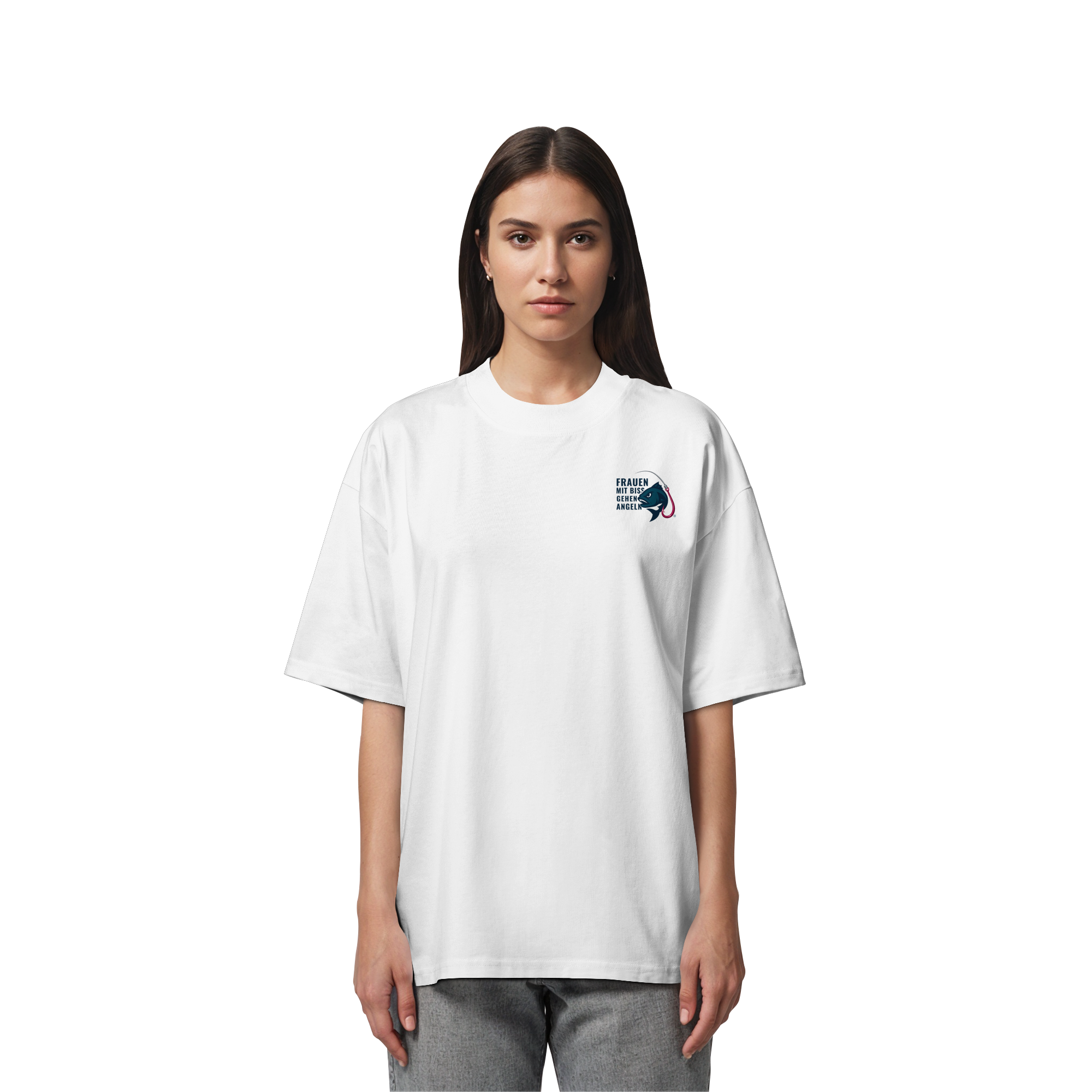 Shirt Druck Vorn - Organic Oversize Shirt