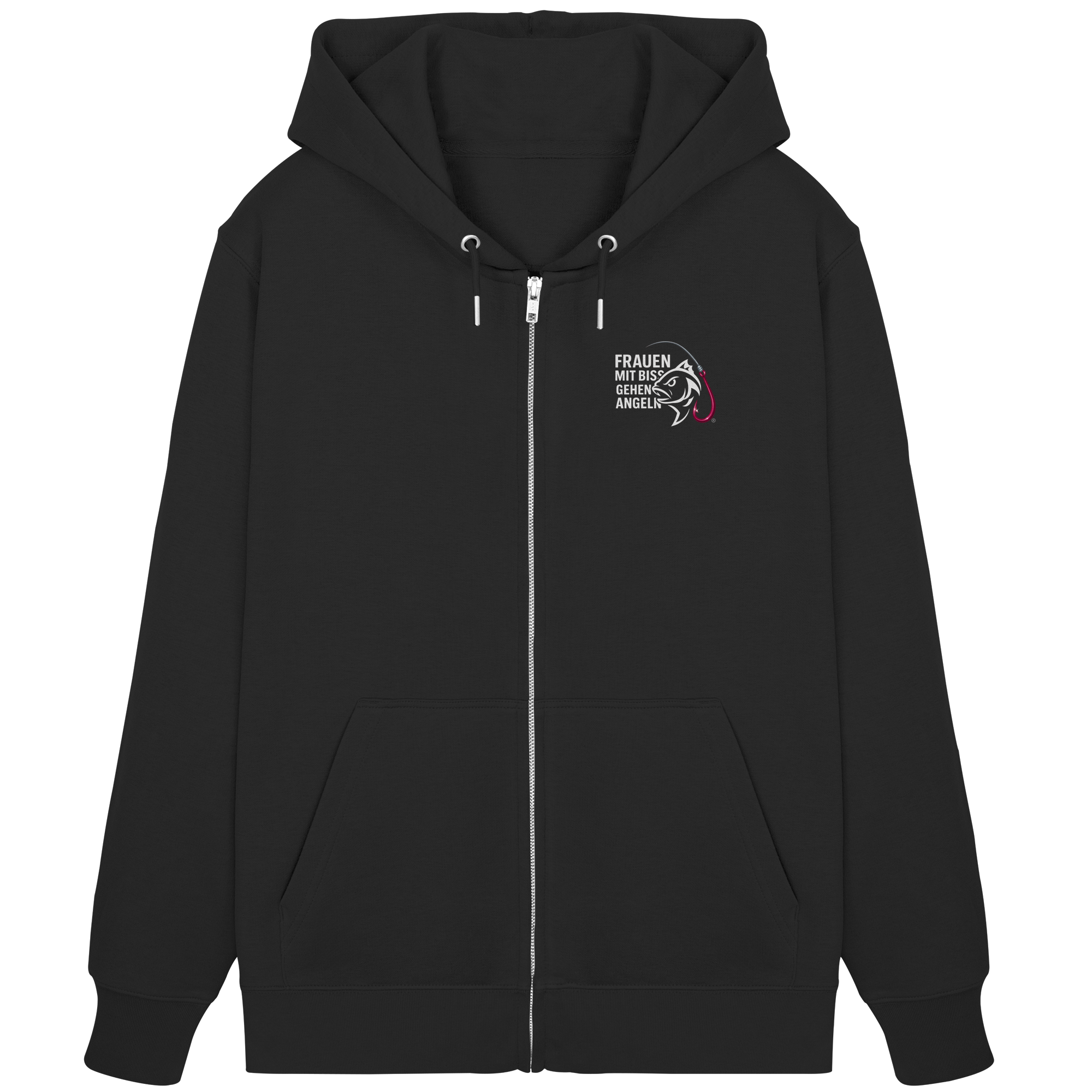Zipper Druck Vor/Hinten - Organic Zipper